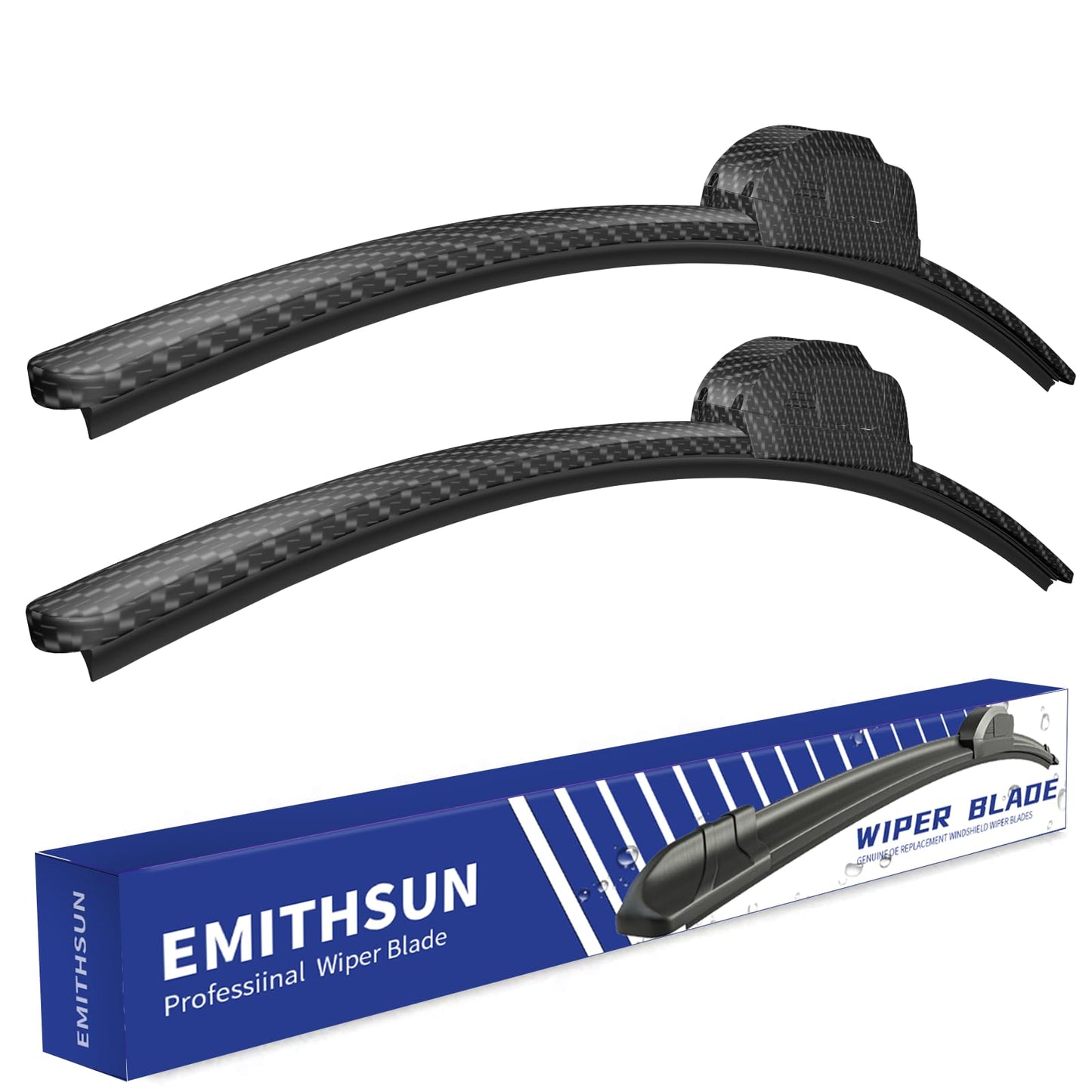 OEM QUALITY 26" + 22" Premium All-Seasons Stable And Quiet Windshield Wiper Blades(Set of 2) WN420