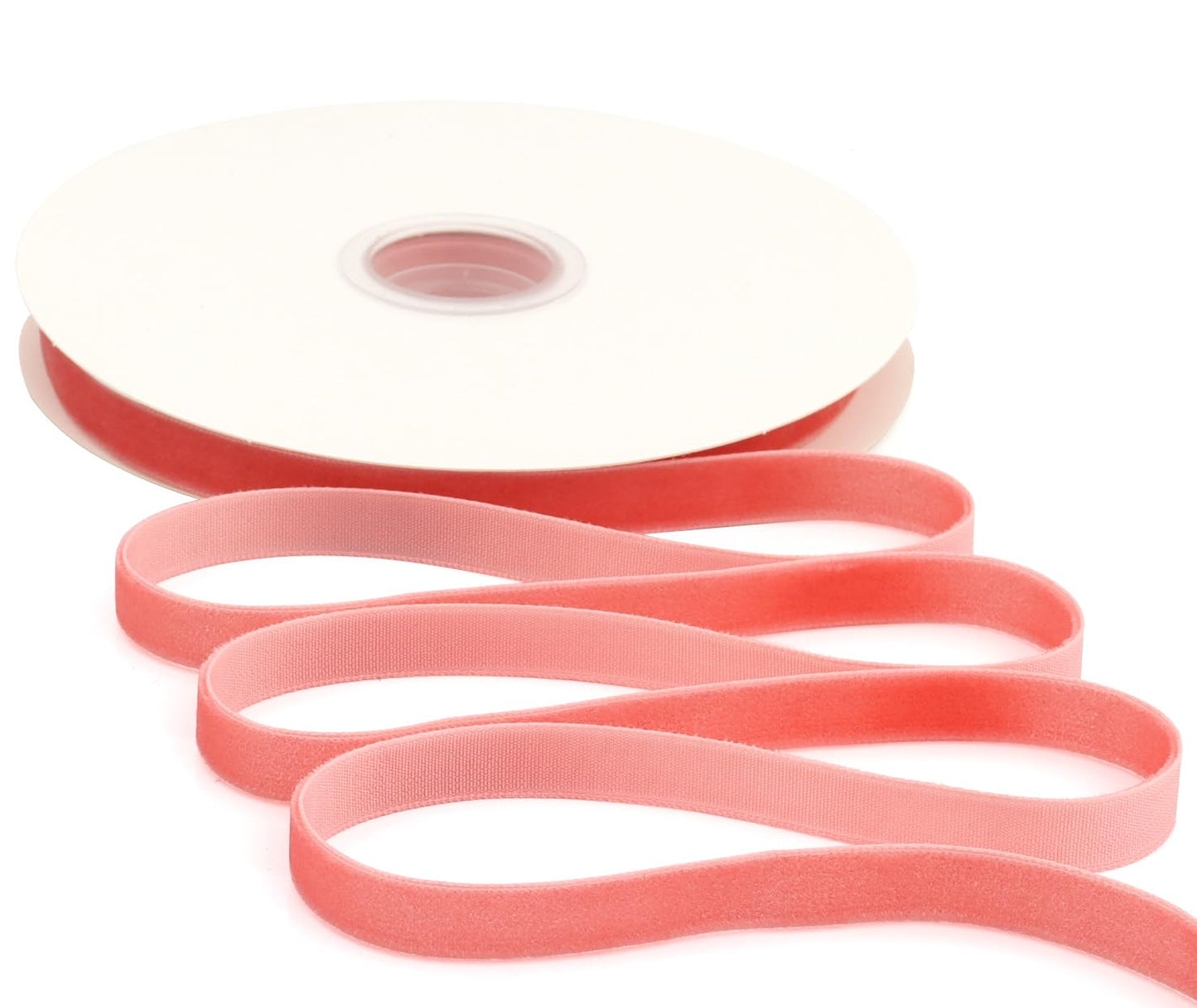 Red Velvet Ribbon 3/8 Inch X 12 Yards Christmas Ribbon for Gift Wrapping Christmas Ornaments Crafts Home Décor BST220