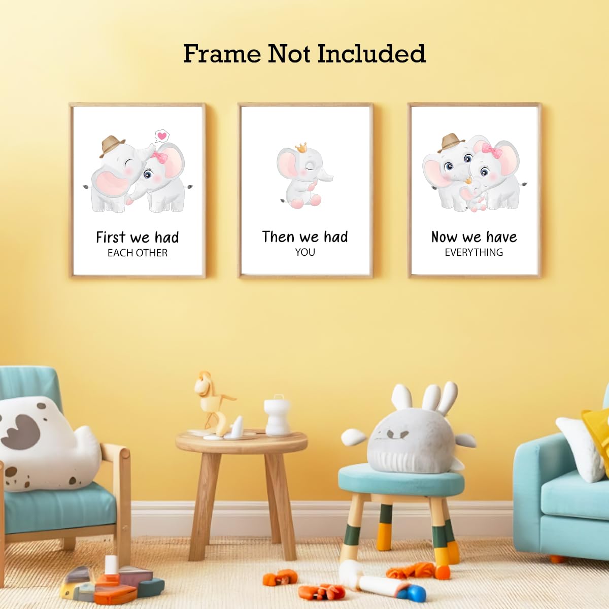 Positive Affirmations Posters for Kids,Inspirational Posters Prints Wall Art for Classroom Nursery Kids Room Home 11x14 Inch Unframed Set of 3 WN420