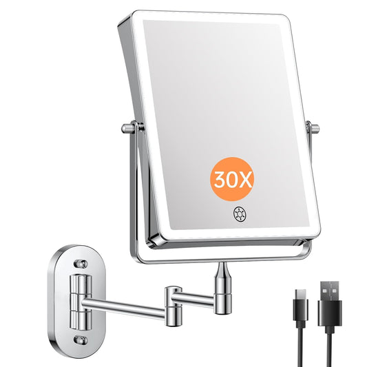Rechargeable Wall Mounted Makeup Mirror 78