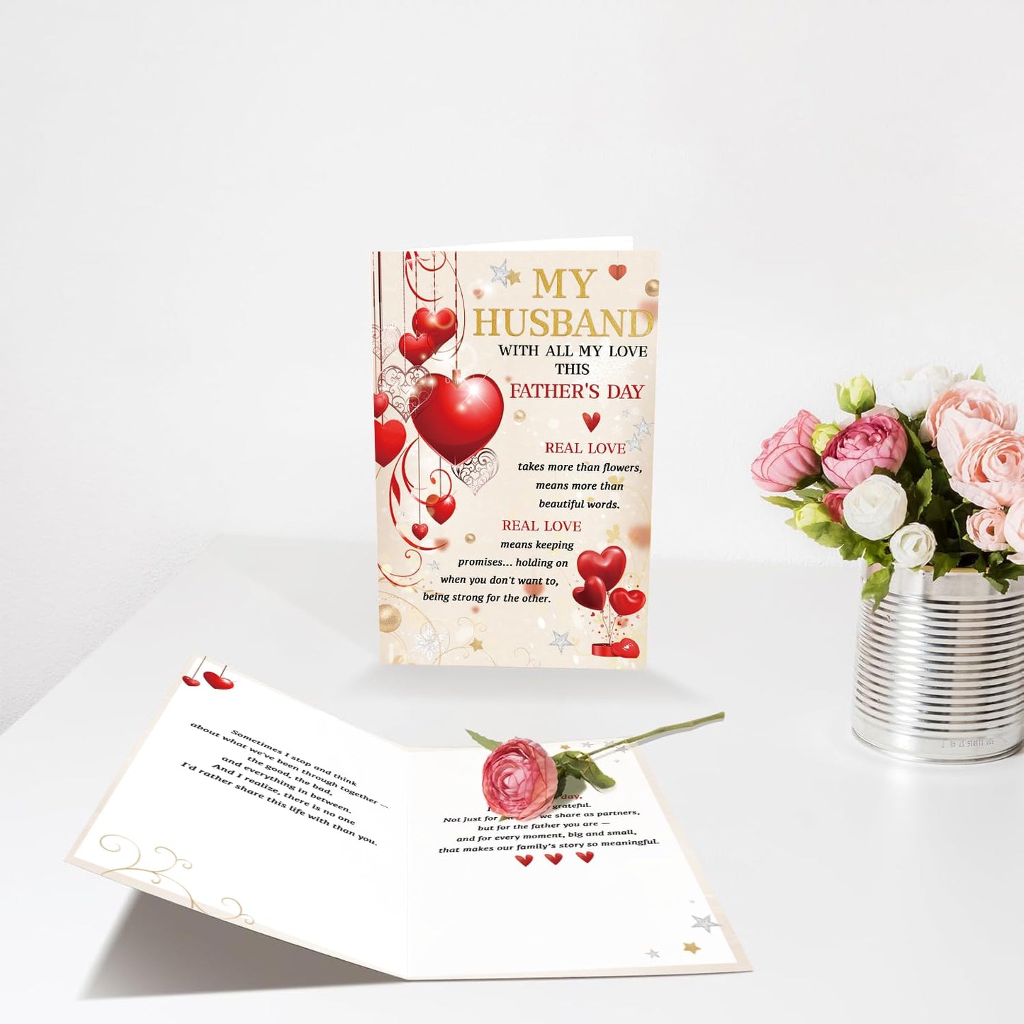 Funny Fathers Day Card for Dad Daddy Bonus Dad, Cute Cards for Fathers Day, Father's Day Cards from Son Daughter, Father's Day Cards Gift For Men Him BST202