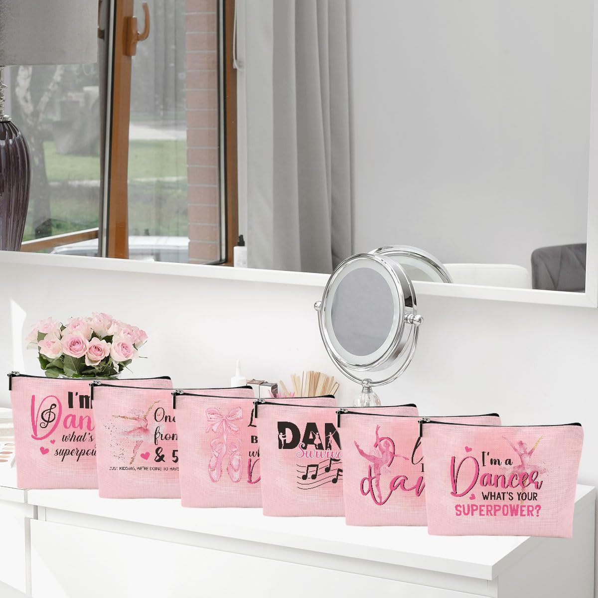 Funny Cat Gifts Makeup Bag Cat Gifts for Girls Cats Lover Cosmetic Bag | Cat Mom Gifts Cat Stuff Cosmetic Bag Toiletry Bag Zipper Pouch for Girls Female Sister Daughter Birthday Friendship BST202