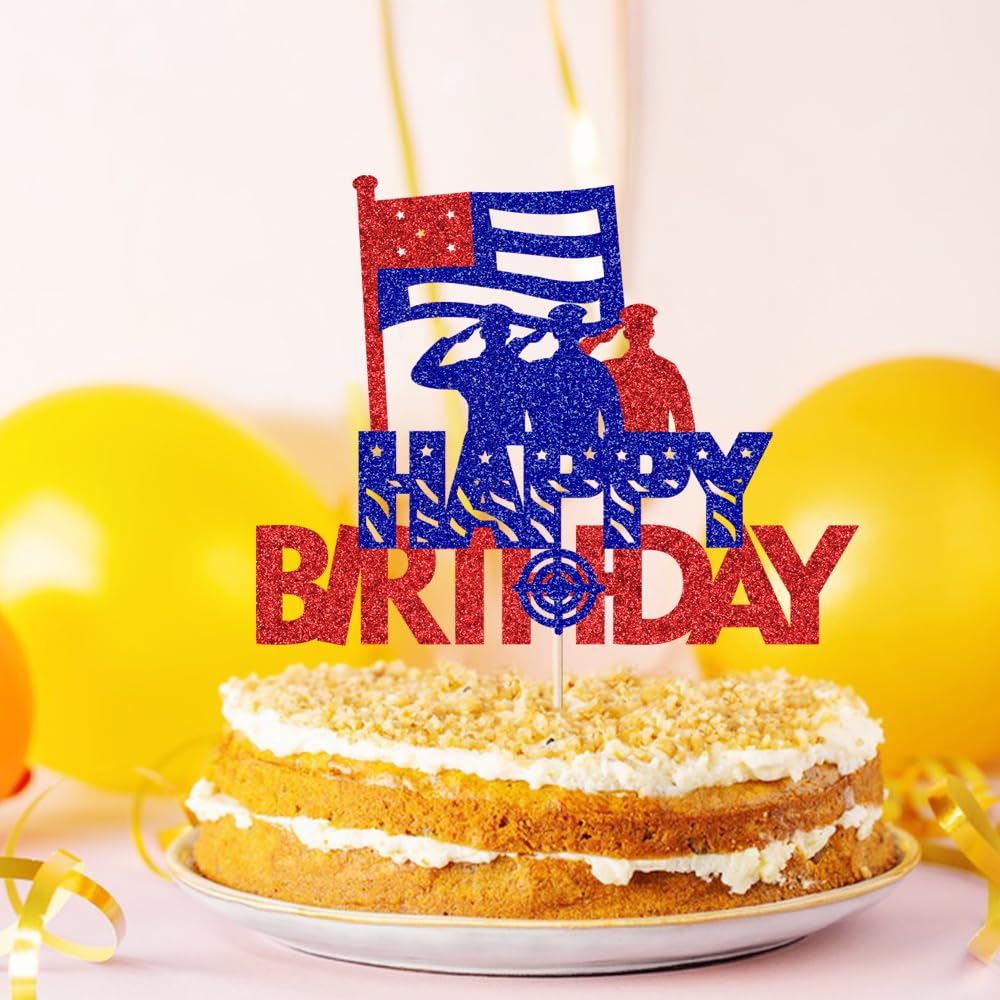 Music Happy Birthday Cake Topper，Roll Music Cake Decor Hip Hop Dancing Ball Cake Decorations，Guitar Note Birthday Party Supplies BST220