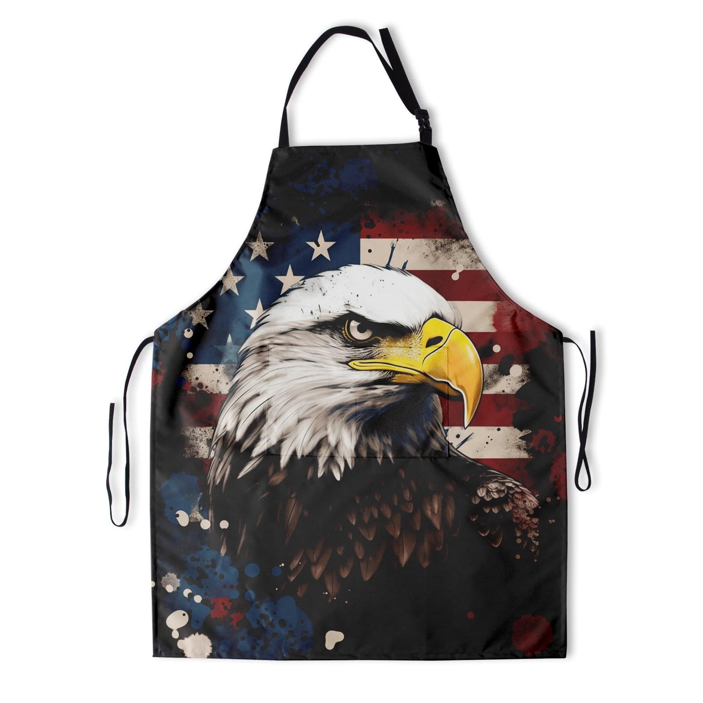 Art Apron with Pocket for Women Men | Kitchen Aprons Chef Apron for Cooking Baking BBQ Painting Gardening BST202