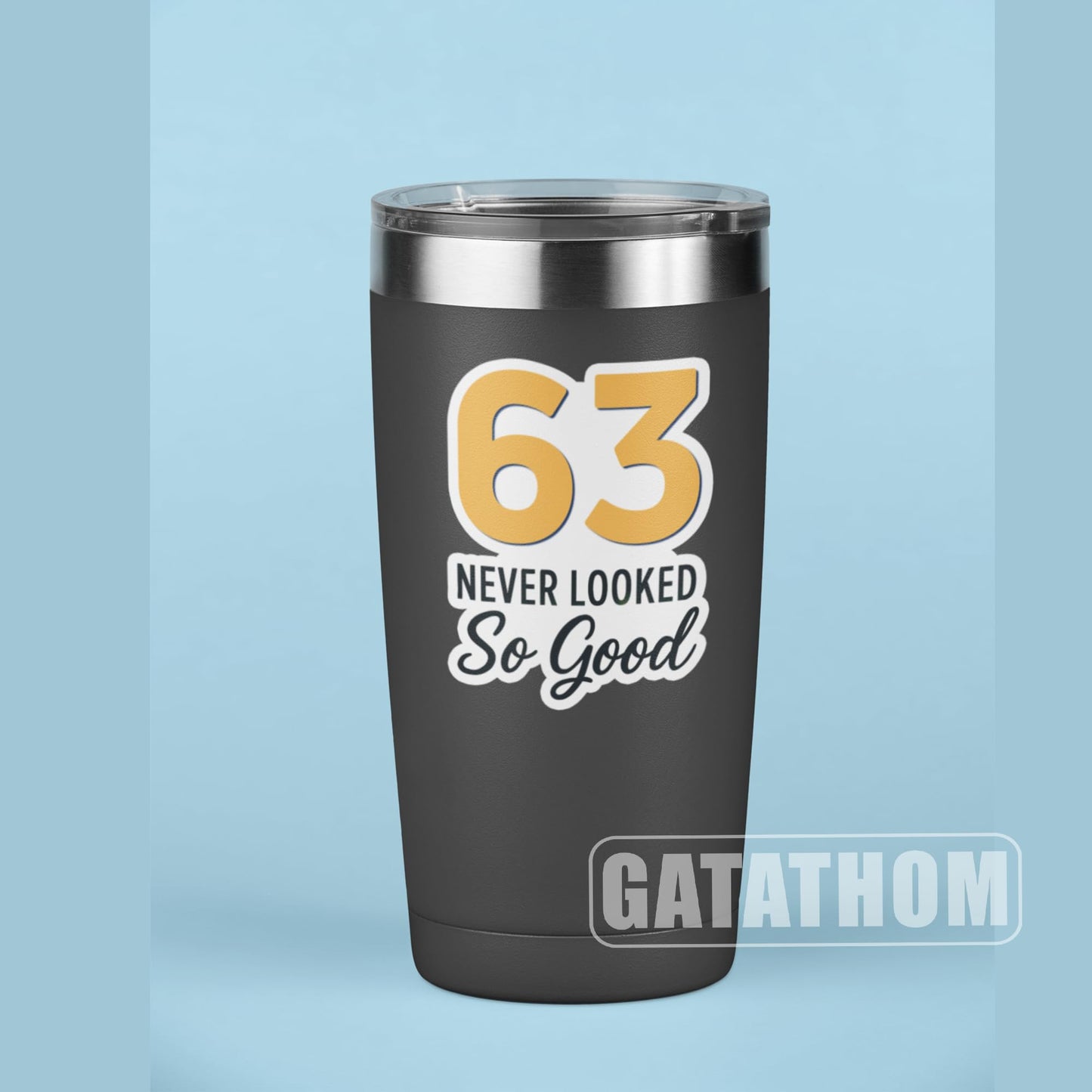 (3PCS) 83 Never Looked So Good Sticker – Happy 83th Birthday, Waterproof Vinyl Decals for Party Decor, Scrapbooking, Water Bottles, Laptops, Size 3" x 2.5" BST202