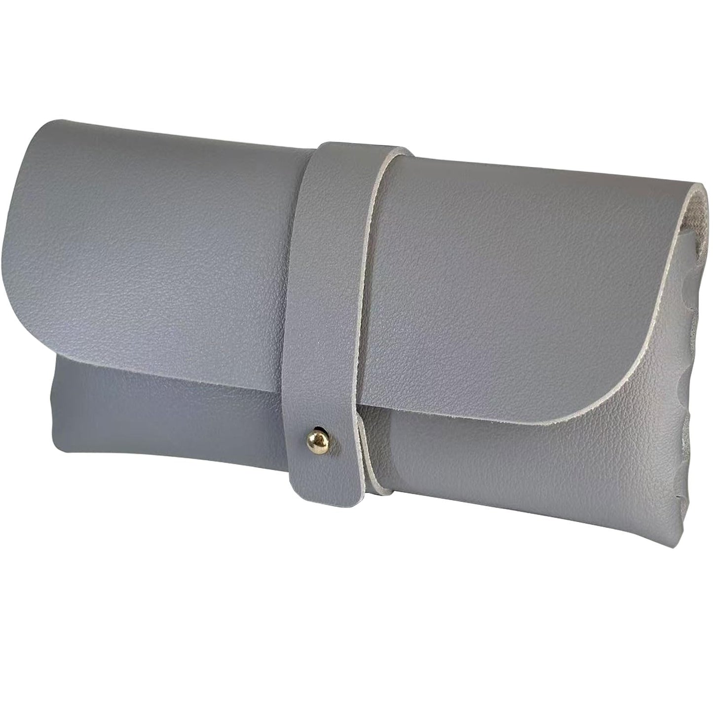 Glasses storage bag Travel sunglasses myopia glasses storage bag Fashion leather storage bag WN420