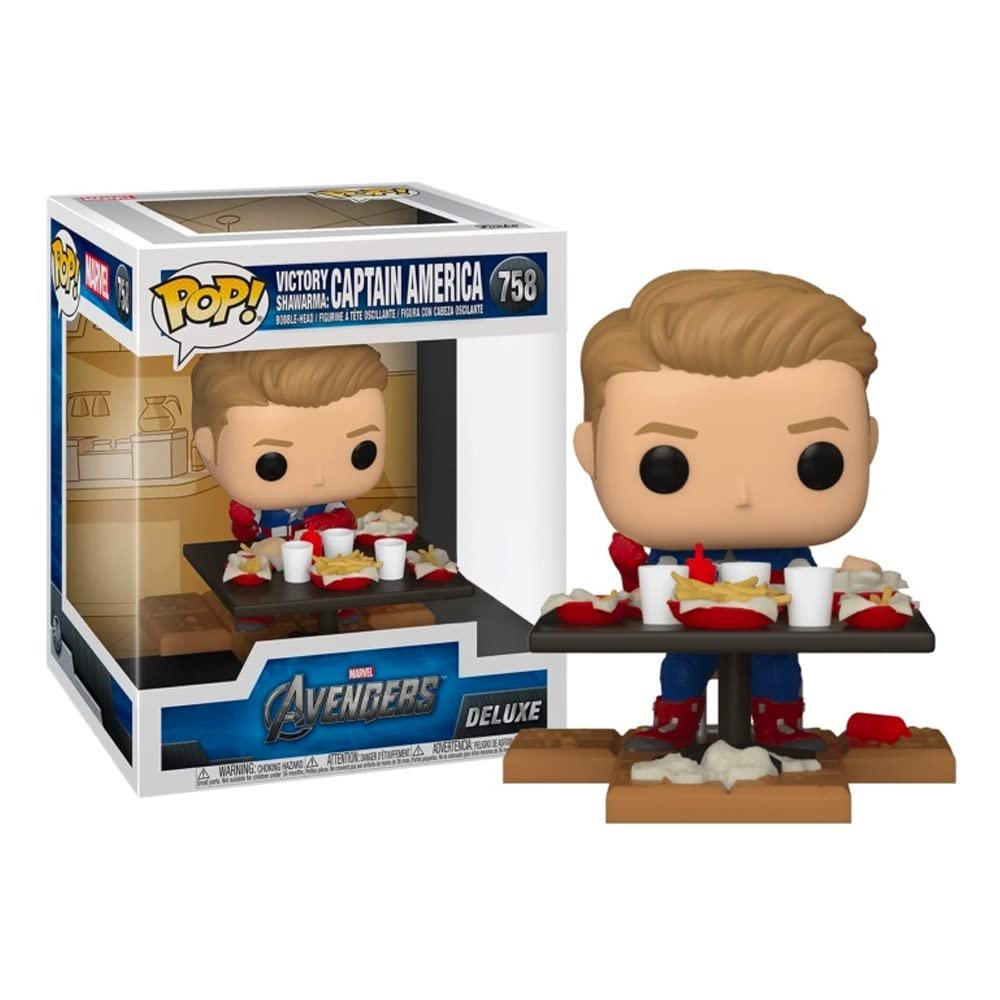 Funko Pop Deluxe, Marvel: Avengers Victory Shawarma Series - Bruce Banner Figure 1 of 6 - Amazon Exclusive - Collectable Vinyl Figure - Gift Idea - Official Merchandise - Toys for Kids & Adults