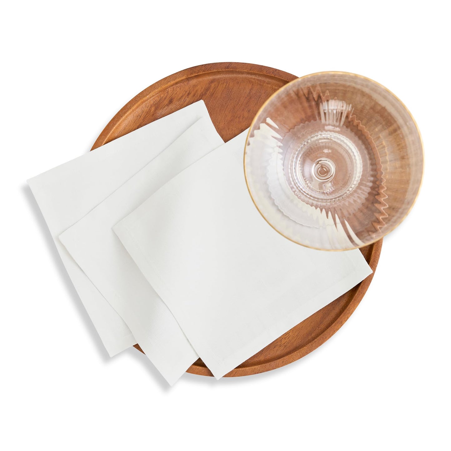 Solino Home Cotton Linen Cocktail Napkins Black, Dru 6 x 6 in, Set of 12 | Small Cloth Napkins for cocktails, coasters and appetizer serving | soft cotton linen weave, artisan crafted | fully washable BST326SOLH