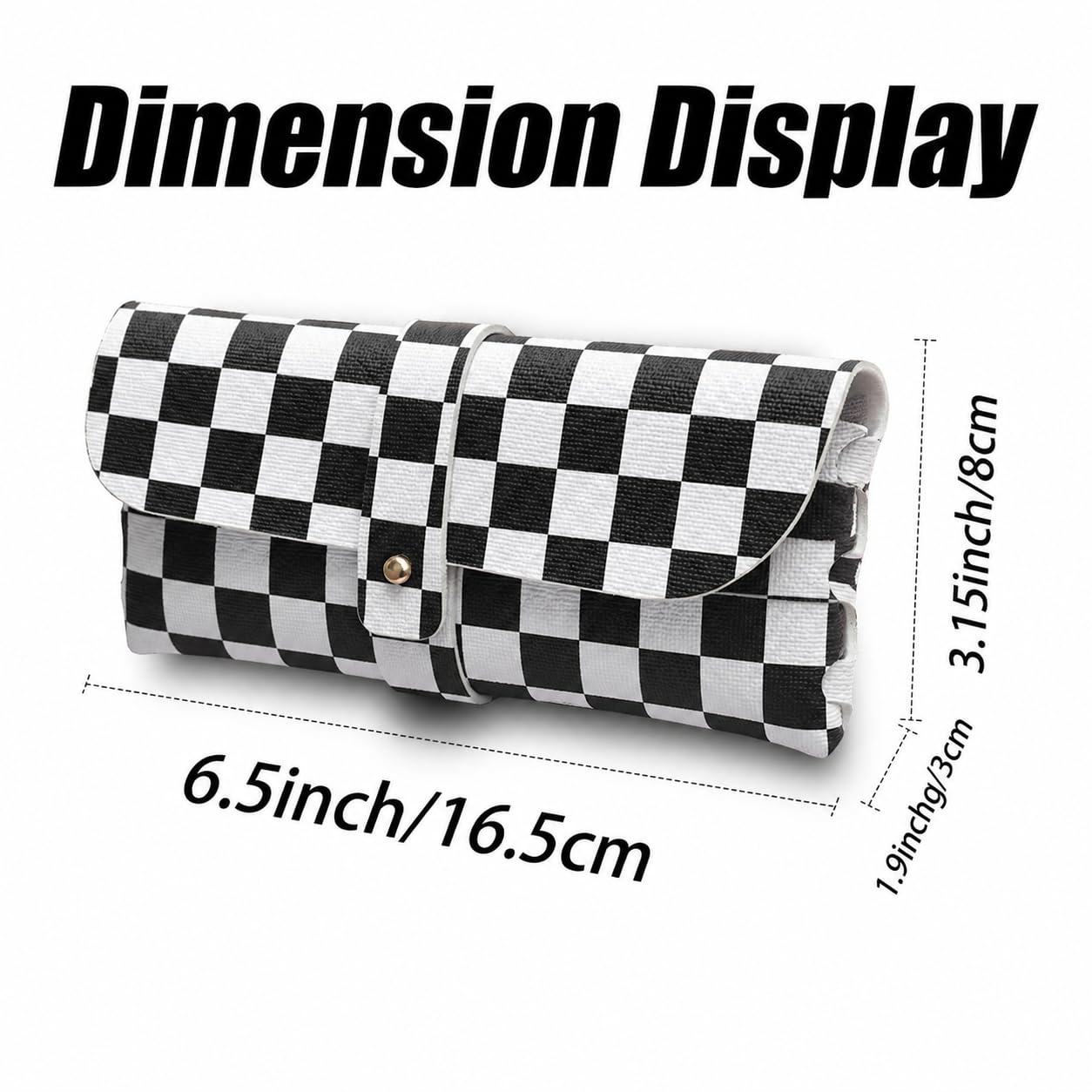 Glasses storage bag Travel sunglasses myopia glasses storage bag Fashion leather storage bag WN420