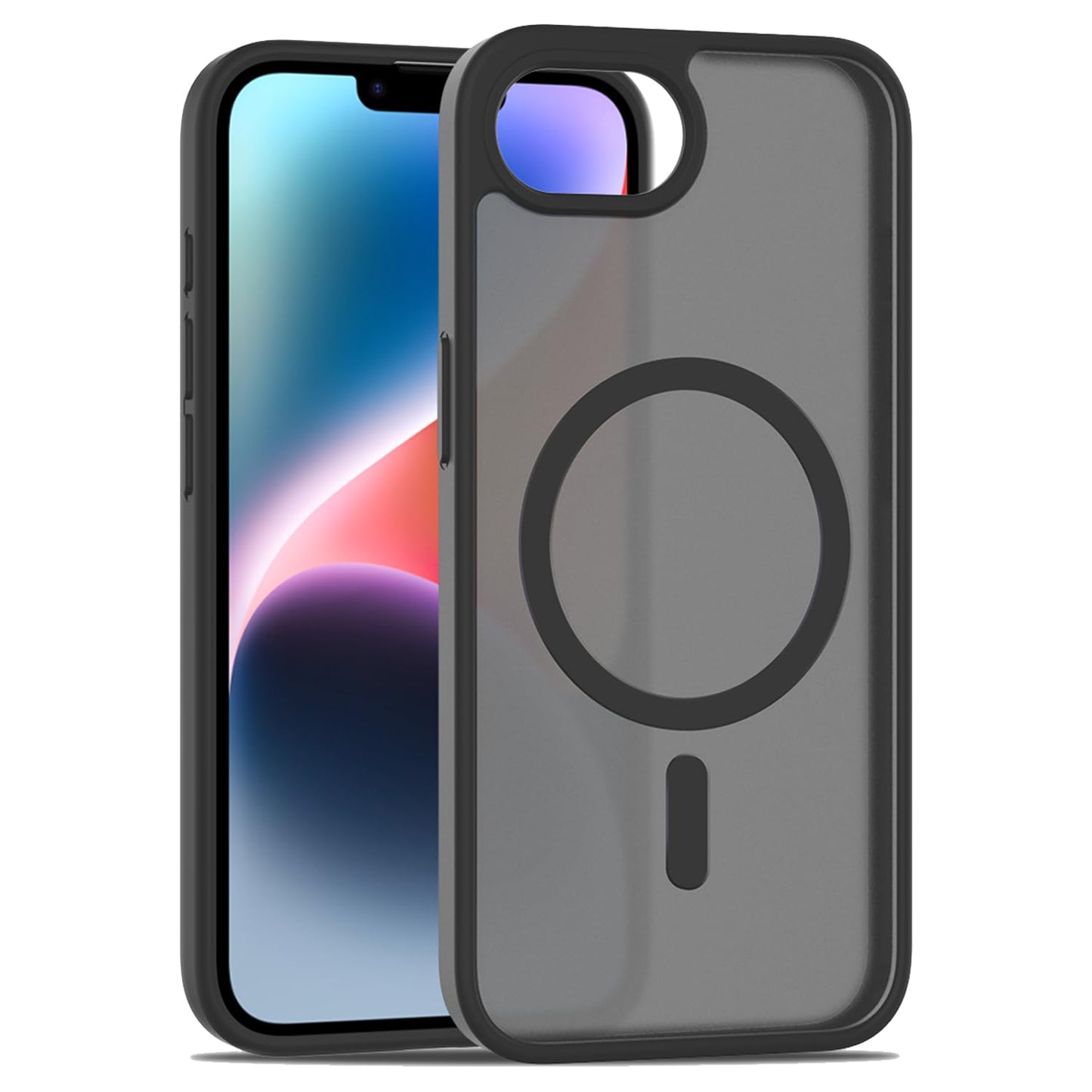 PinLiSheng for iPhone 17 Pro Max Case， Compatible with MagSafe, Shockproof Military-Grade Protection, Scratch-Resistant Back, Anti-Yellowing，Magnetic Phone Case for iPhone 17 Pro Max, Clear WN420