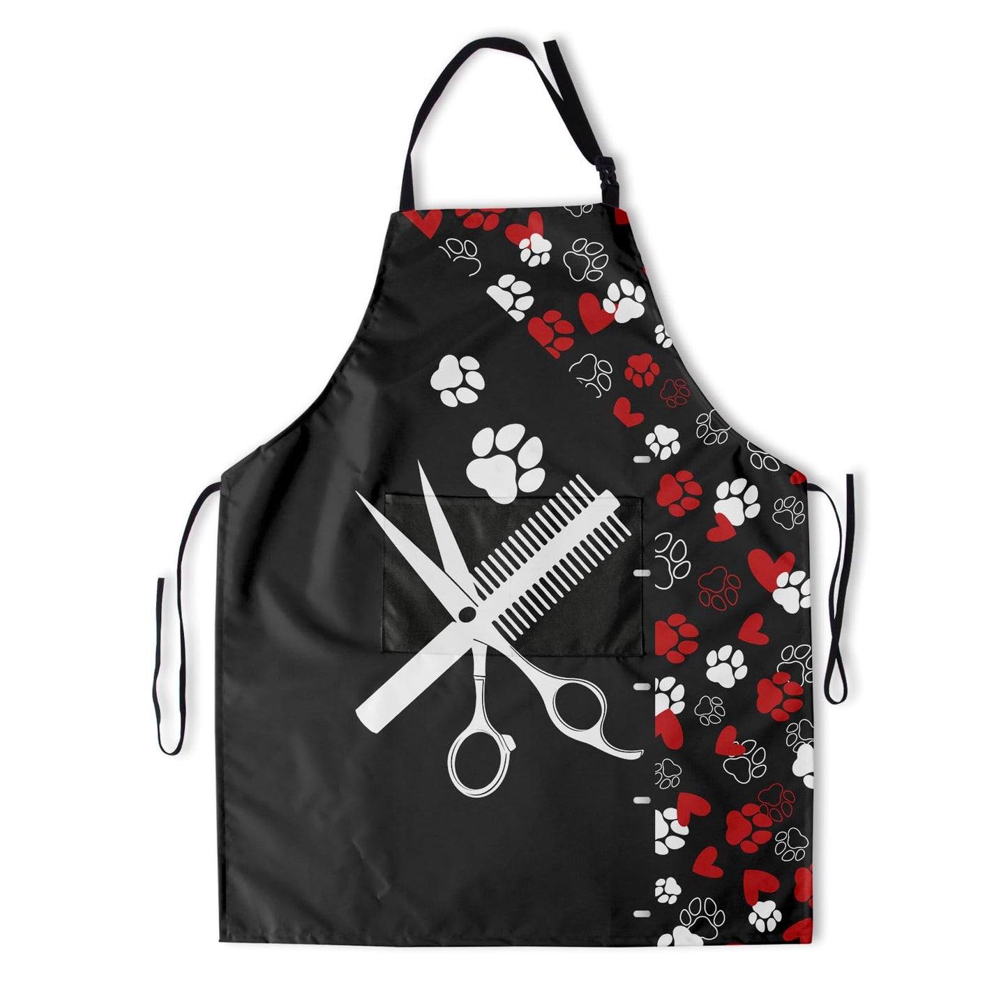Art Apron with Pocket for Women Men | Kitchen Aprons Chef Apron for Cooking Baking BBQ Painting Gardening BST202
