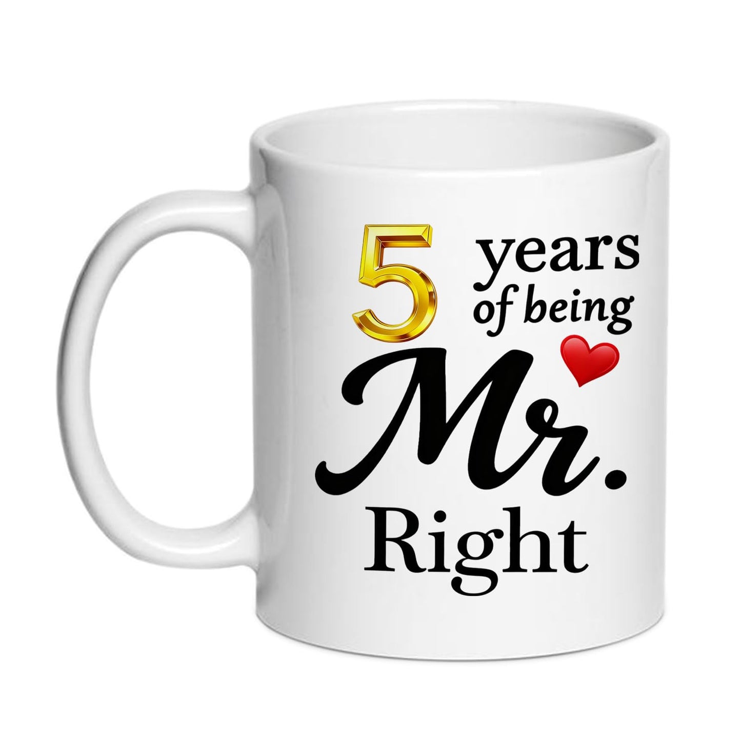 10 Year Anniversary For Couple Coffee Mugs Set of 2-10th Wedding Gifts Decorations for Parents Grandparents Husband Wife Him Her 11oz (10th) BST220