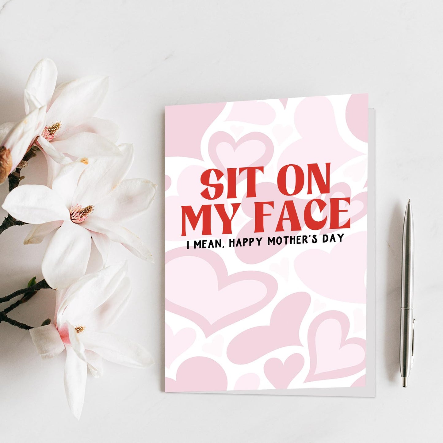 Qiliji Mother's Day Card for Wife, Wife Mothers Day Card from Husband, Happy Mother's Day Card to My Amazing Wife, It Means A Lot To Me How Much You Love Our Family And Take Care Of Us WN420