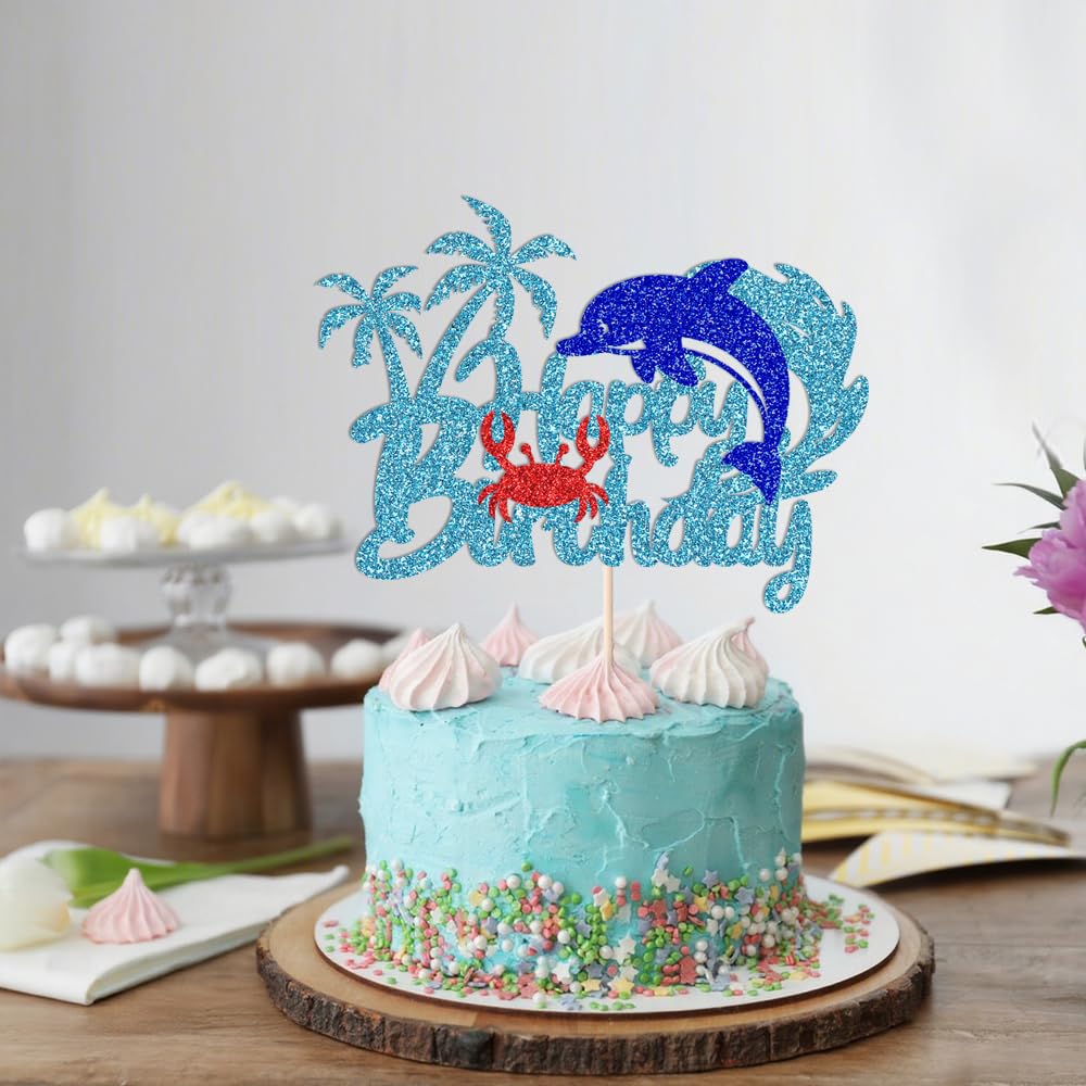 Music Happy Birthday Cake Topper，Roll Music Cake Decor Hip Hop Dancing Ball Cake Decorations，Guitar Note Birthday Party Supplies BST220