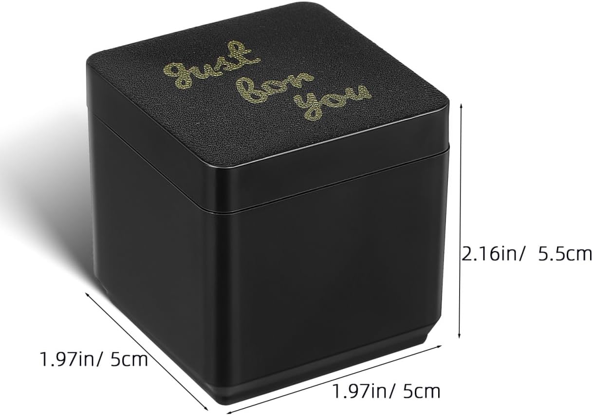 ARTIBETTER Finger Surprise Gift Box Plastic Prank Gift for Adults Funny Novelty Gag Box for Friends Black BST202