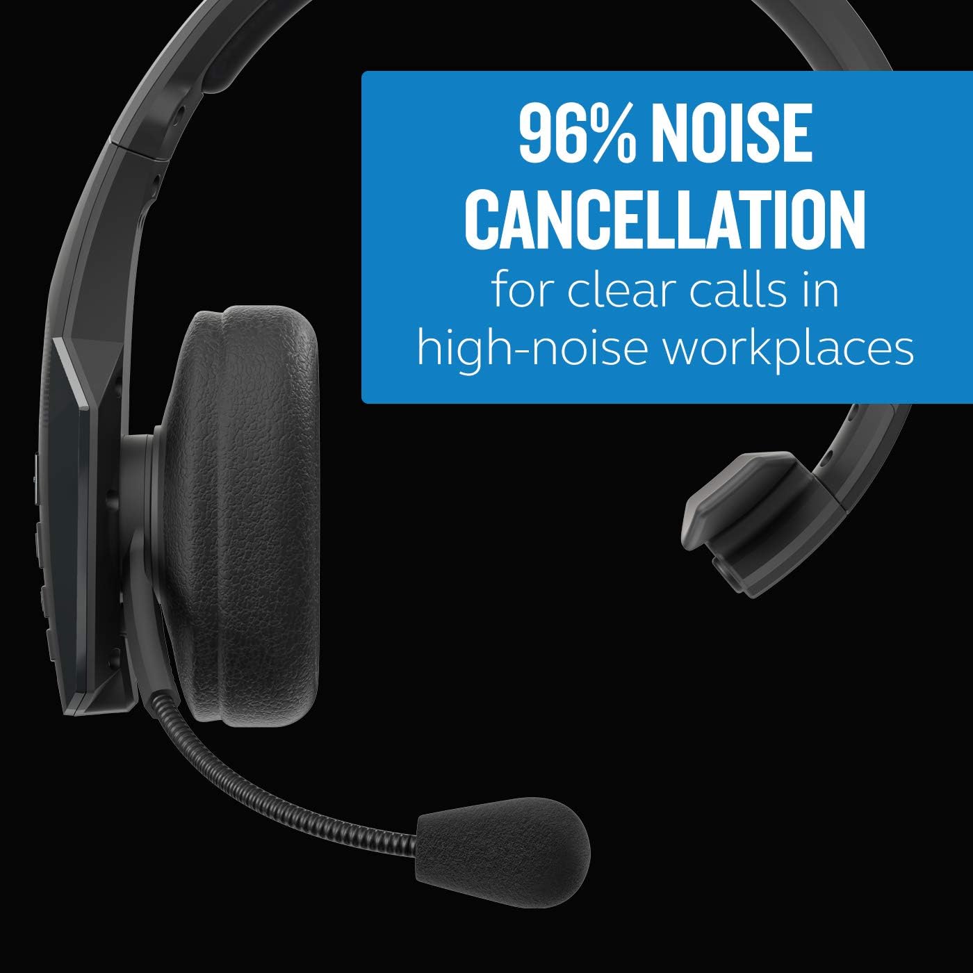 BlueParrott B450-XT Noise Cancelling Bluetooth Headset 40