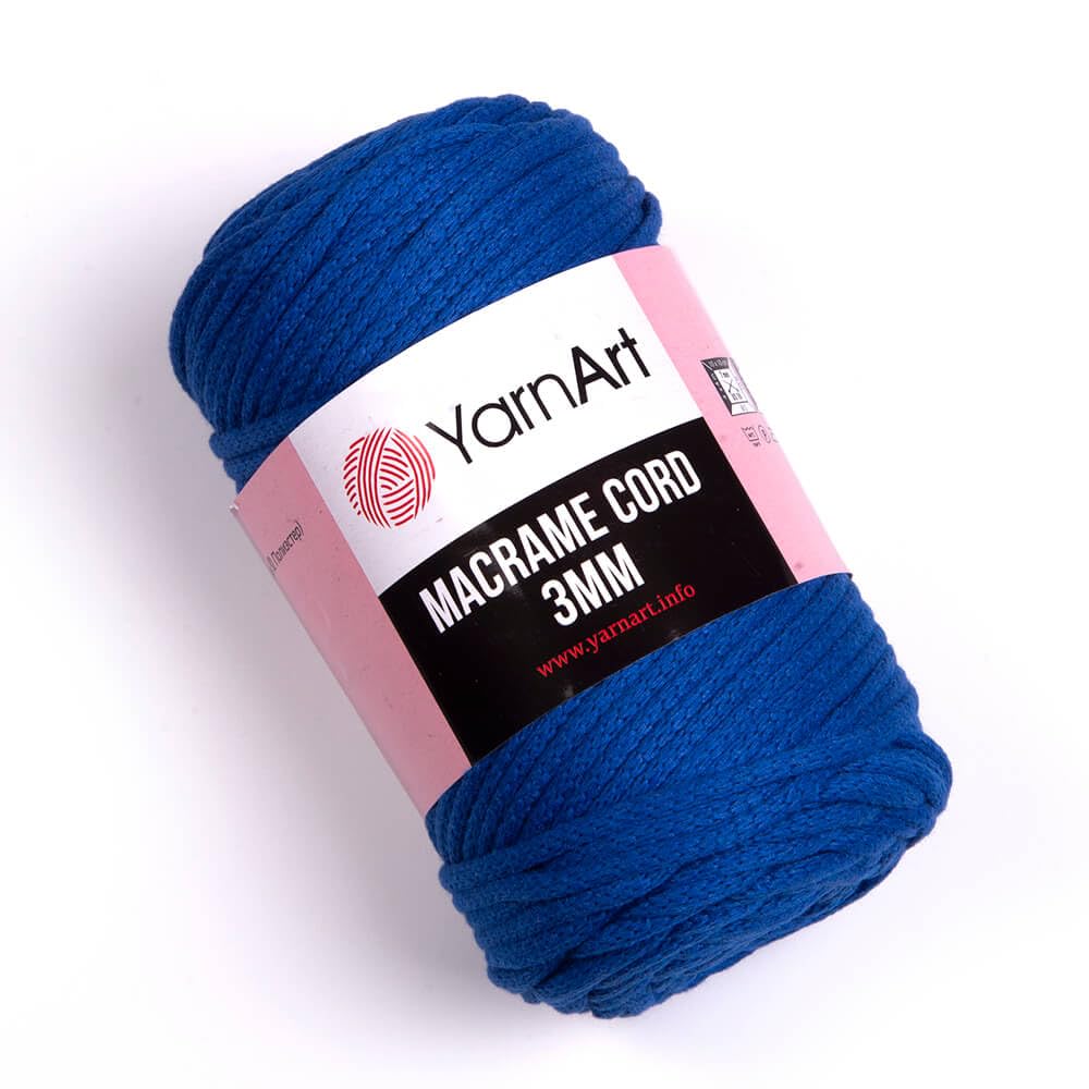 YarnArt Macrame Cord 3mm - Macrame Rope for Crafting, Knotting, Wall Hangings, and Home Decor - 60% Cotton 40% Viscose & Polyester, Soft and Durable (759-FOREST Green) BST220