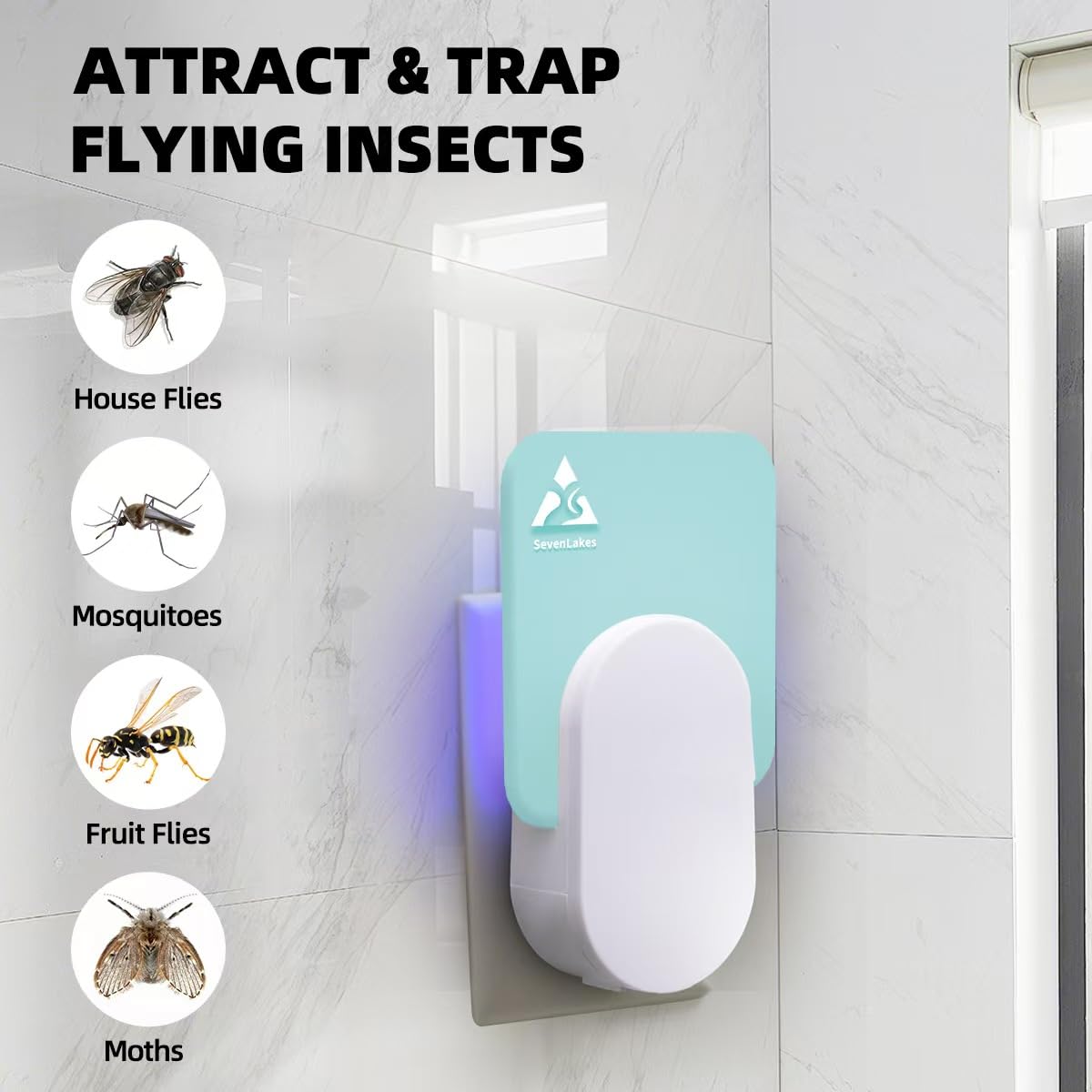 36 Pcs Sticky Refill Glue Cards, Compatible with Safer Home SH502, Dynatrap DT3005W-DS3, DT23005-06, Targets Moth, Fly, Mosquito, Gnat and More, Safe and Super Sticky (Matcha Green) WN420