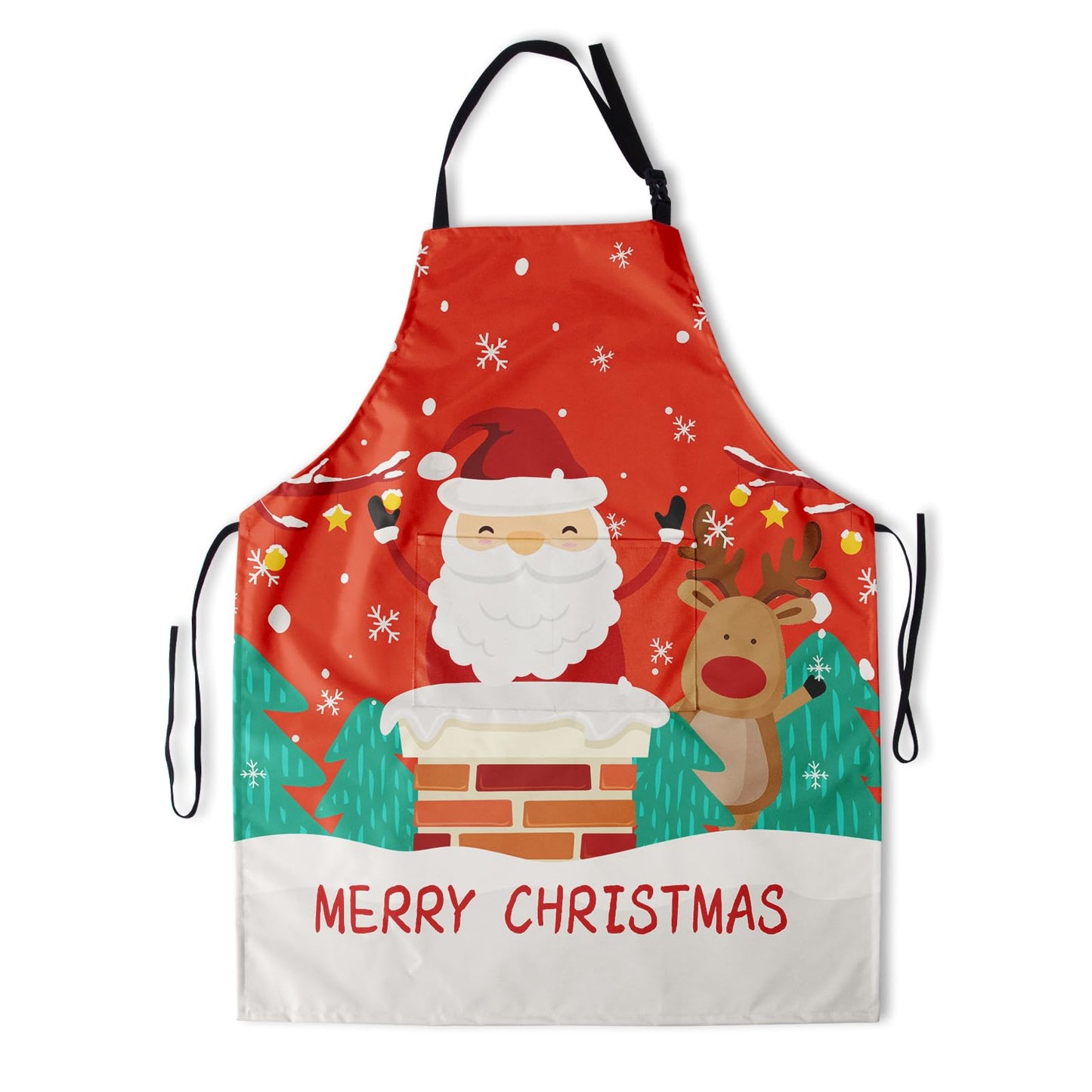 Art Apron with Pocket for Women Men | Kitchen Aprons Chef Apron for Cooking Baking BBQ Painting Gardening BST202