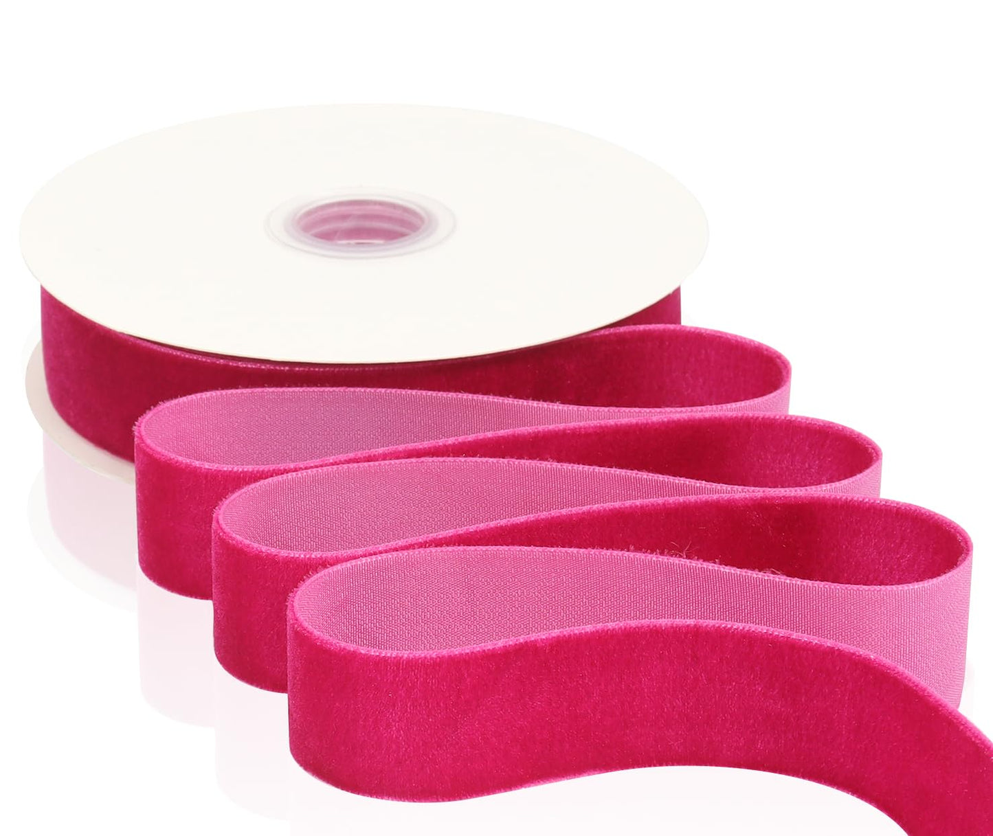 Red Velvet Ribbon 3/8 Inch X 12 Yards Christmas Ribbon for Gift Wrapping Christmas Ornaments Crafts Home Décor BST220
