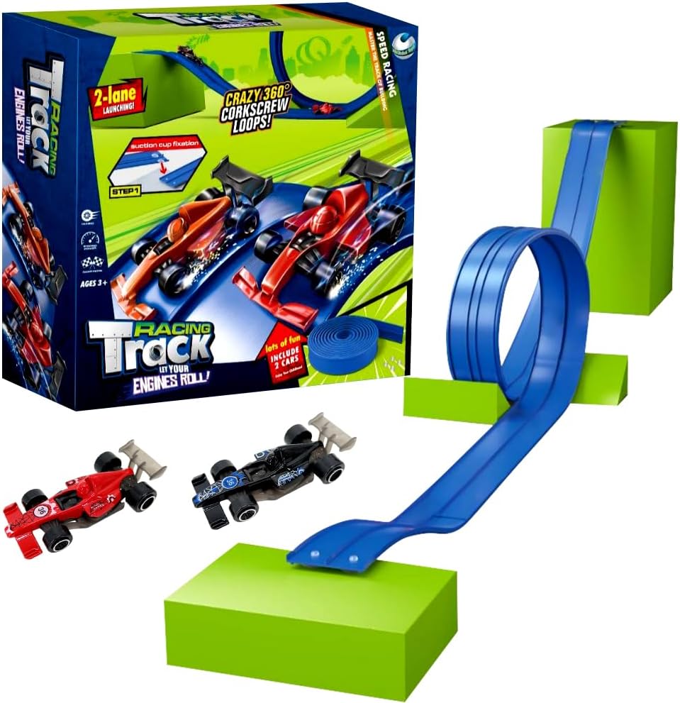 Racing Track: Let Your Engines Roll Car Racing Track Race Car Track for Children 64