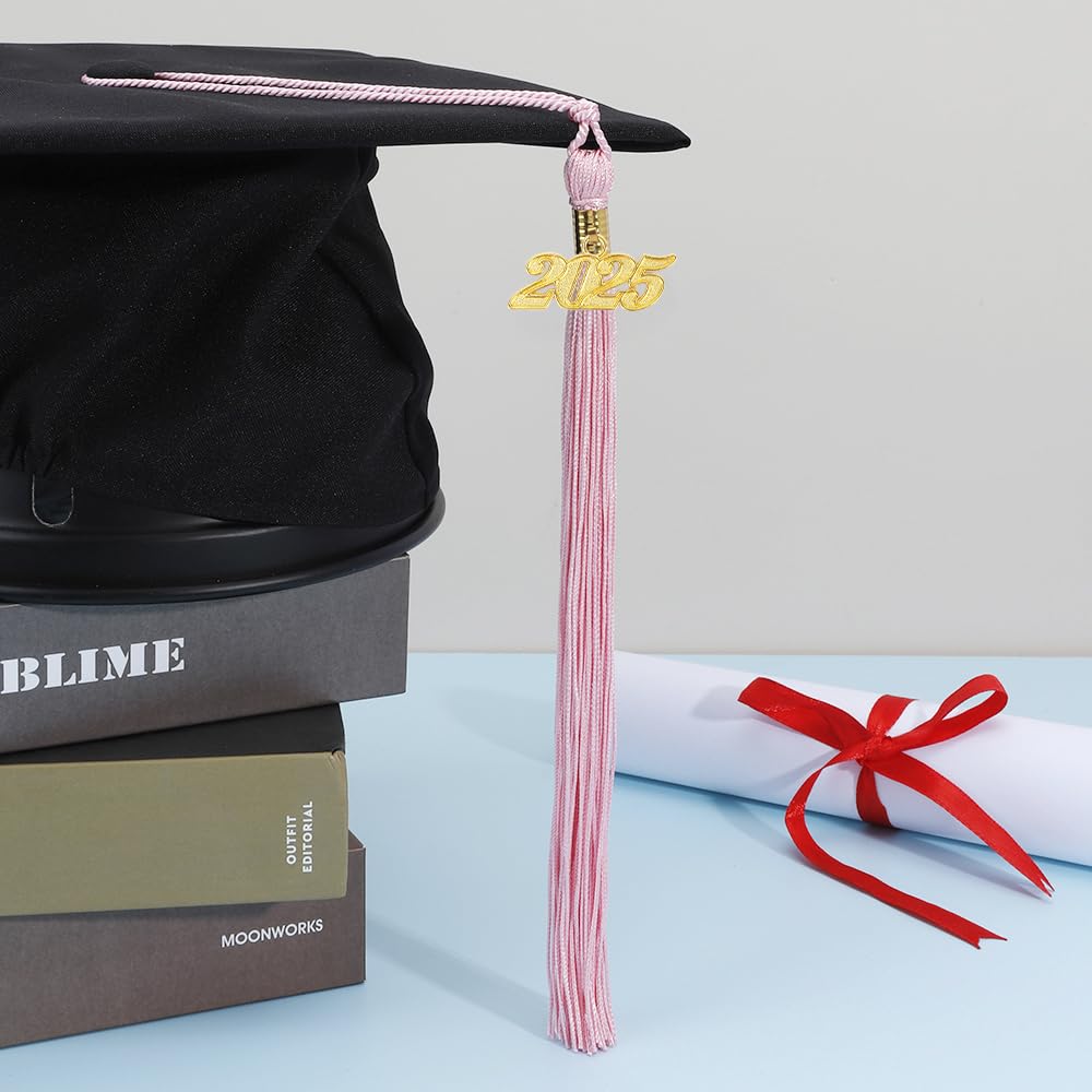 2026 Black Tassel Graduation with Charm,Graduation Cap Accessories,2026 Tassels for Caps Kindergarten Elementary School Middle School University Gifts for Students,Congrats Grad Ceremony Essentials BST220