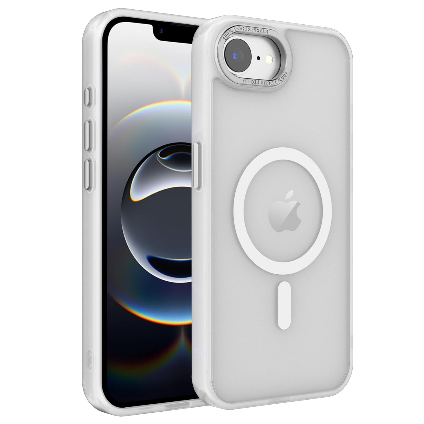 Magnetic for iPhone 17 Air Phone Case, [Compatible with MagSafe], Screen Protector X1, [Military Grade Drop Protection],Matte Finish,Slim,Shockproof,Protective (Black, iPhone 17 AIR) WN420
