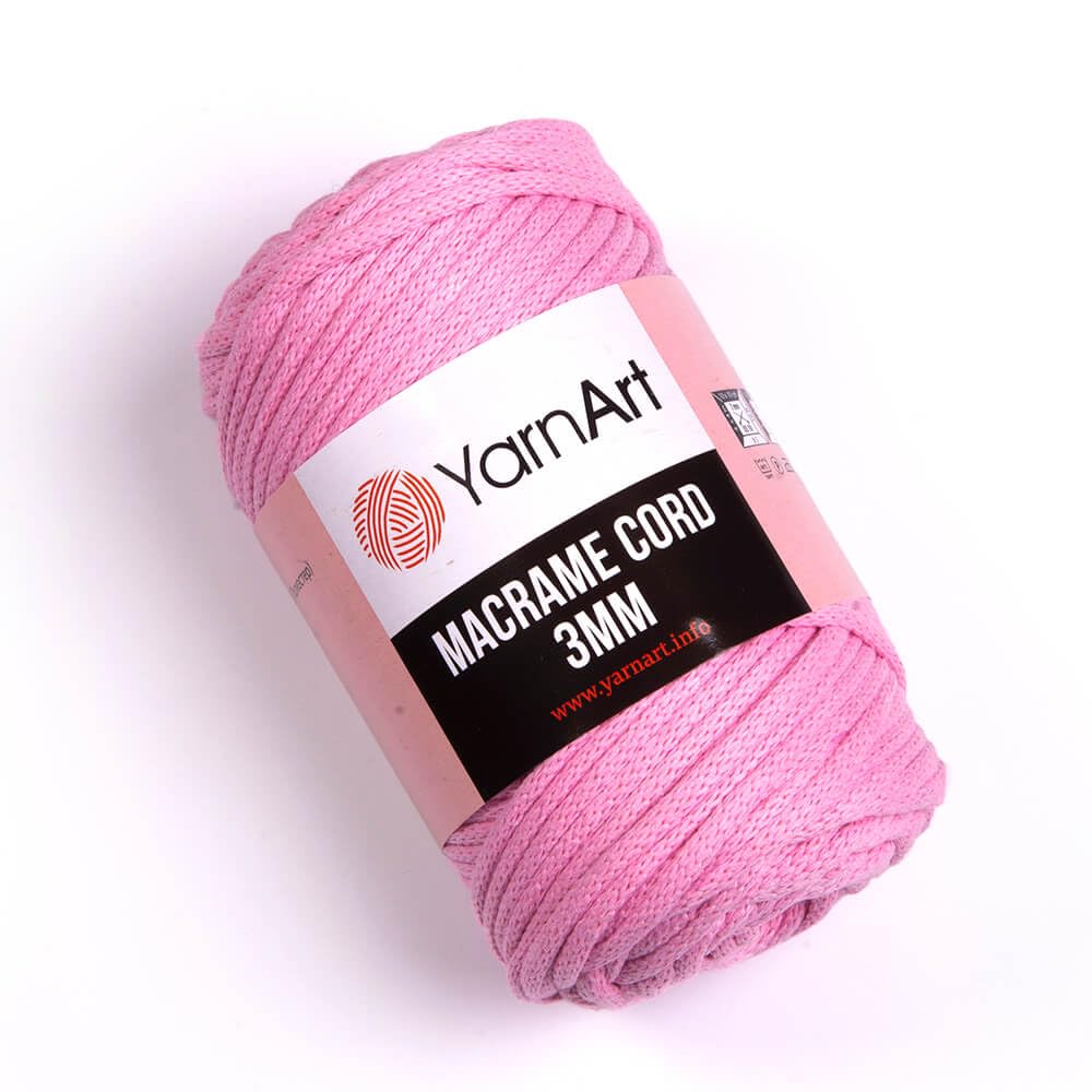 YarnArt Macrame Cord 3mm - Macrame Rope for Crafting, Knotting, Wall Hangings, and Home Decor - 60% Cotton 40% Viscose & Polyester, Soft and Durable (759-FOREST Green) BST220