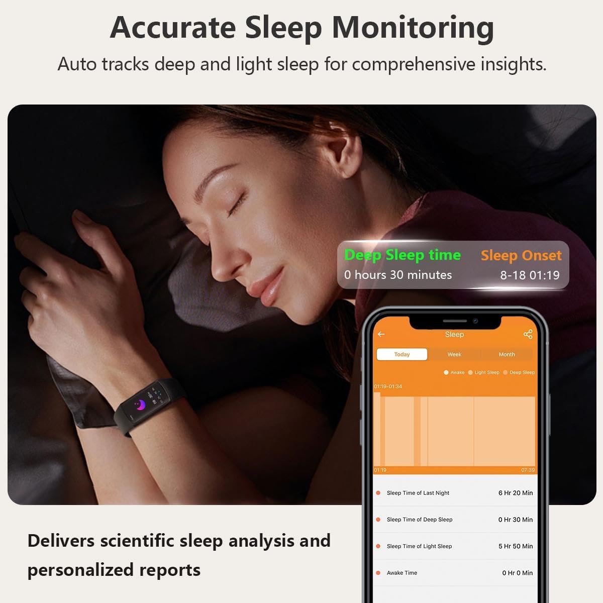 FINO 2 Slim Fitness Tracker 76