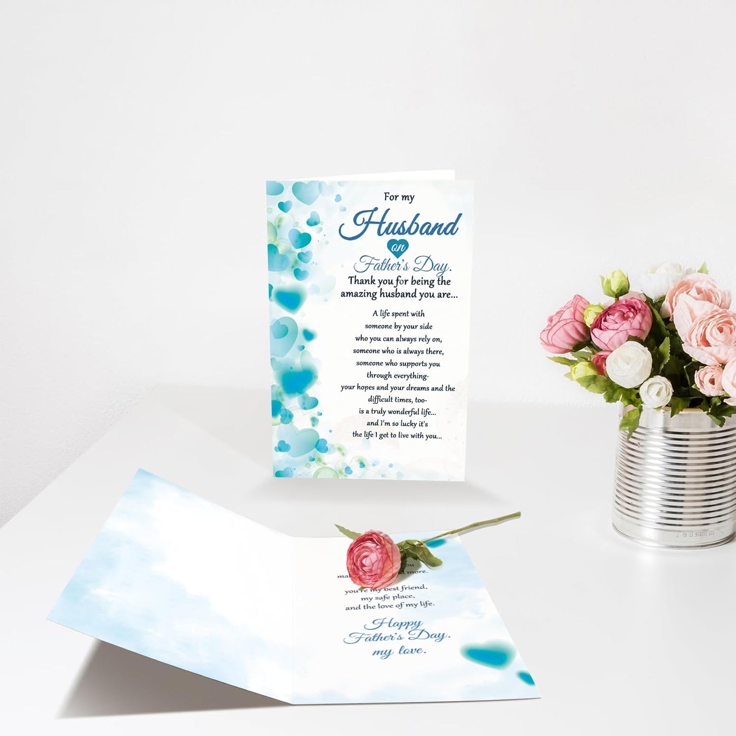 Funny Fathers Day Card for Dad Daddy Bonus Dad, Cute Cards for Fathers Day, Father's Day Cards from Son Daughter, Father's Day Cards Gift For Men Him BST202