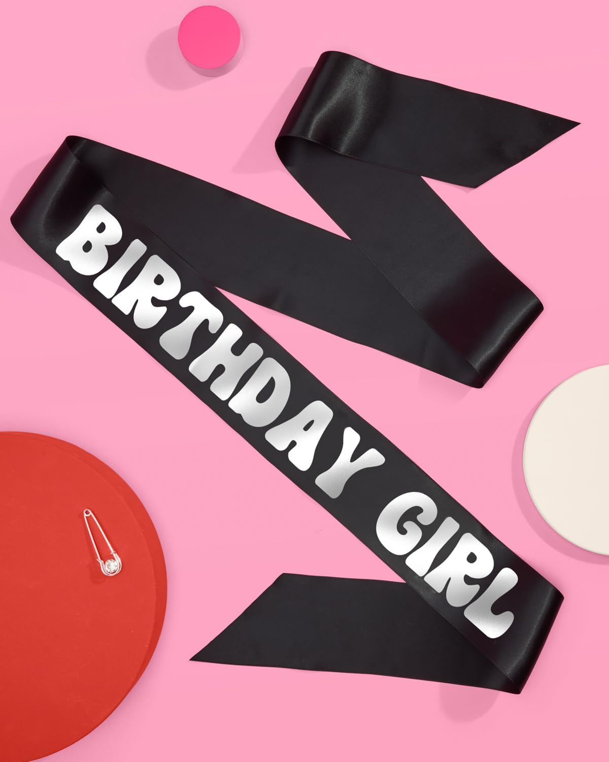 xo, Fetti Black Birthday Girl Sash | Groovy Bday Party Decorations, Silver Girl Party Favor, HBD Supplies, Birthday Queen Outfit, Finally 21, Cute Birthday Sash, 30th, 40th, 50th BST326L