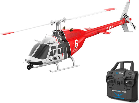 RC ERA Bell206 Gyro Stabilized Helicopter - RTF 1:33