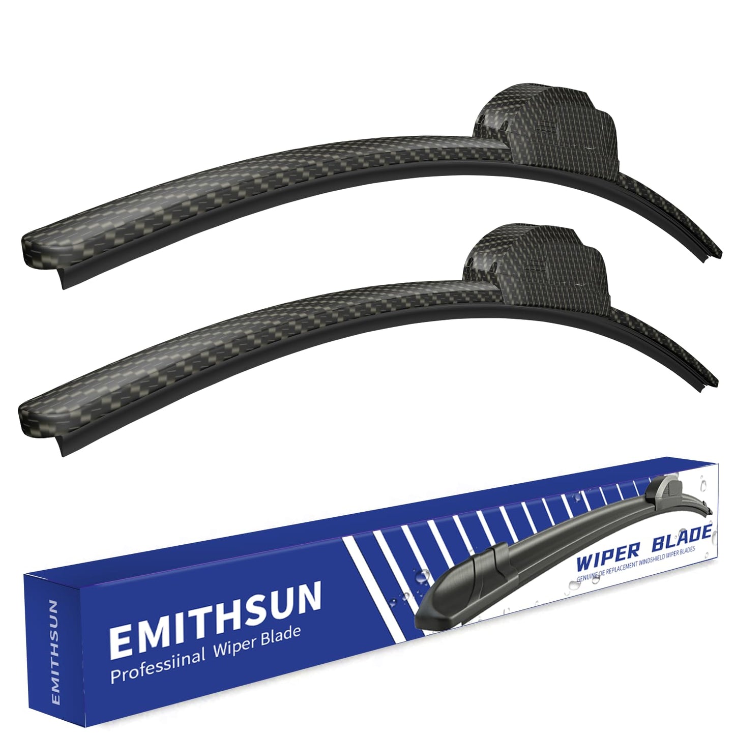 OEM QUALITY 26" + 22" Premium All-Seasons Stable And Quiet Windshield Wiper Blades(Set of 2) WN420