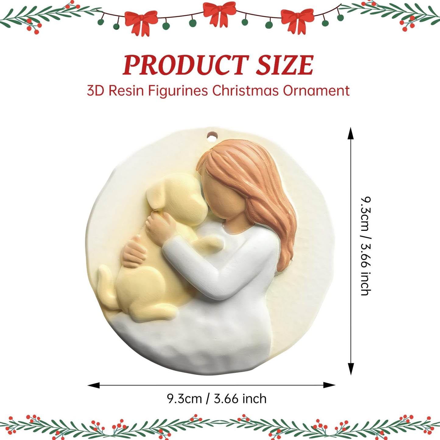 3D Christmas Ornament 2026 Wedding Gifts for Couple - Romantic Our First Christmas Married Engaged Ornament Bridal Shower Gift - Just Married Ornaments for Xmas Tree, Mr and Mrs Gifts for Newlyweds BST326H