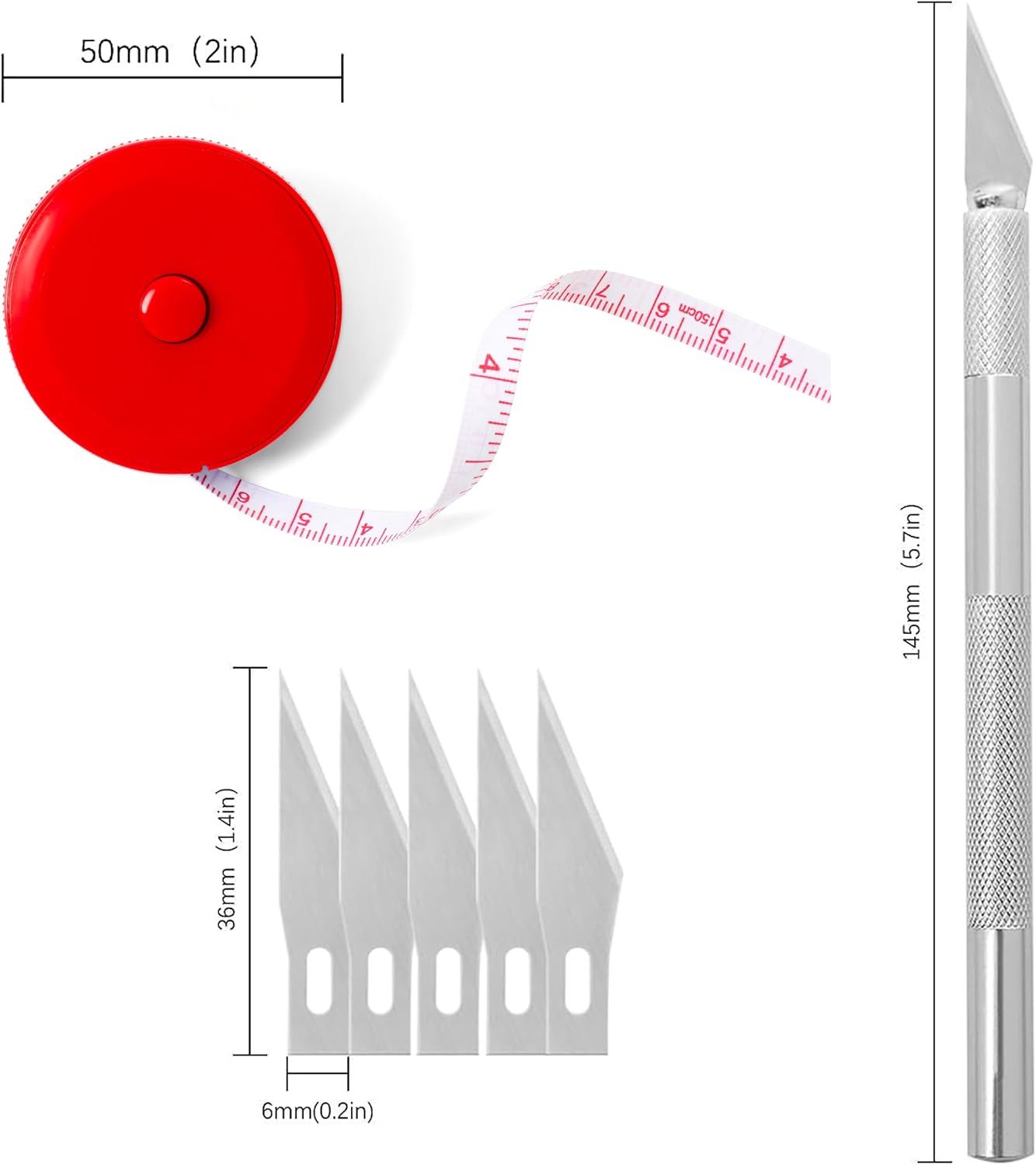 Safiyya Wallpaper Smoothing Tool Kit for Applying Peel and Stick Wallpaper, Contact Paper, Shelf Liners, Vinyl, Backsplash, Window Film WN420