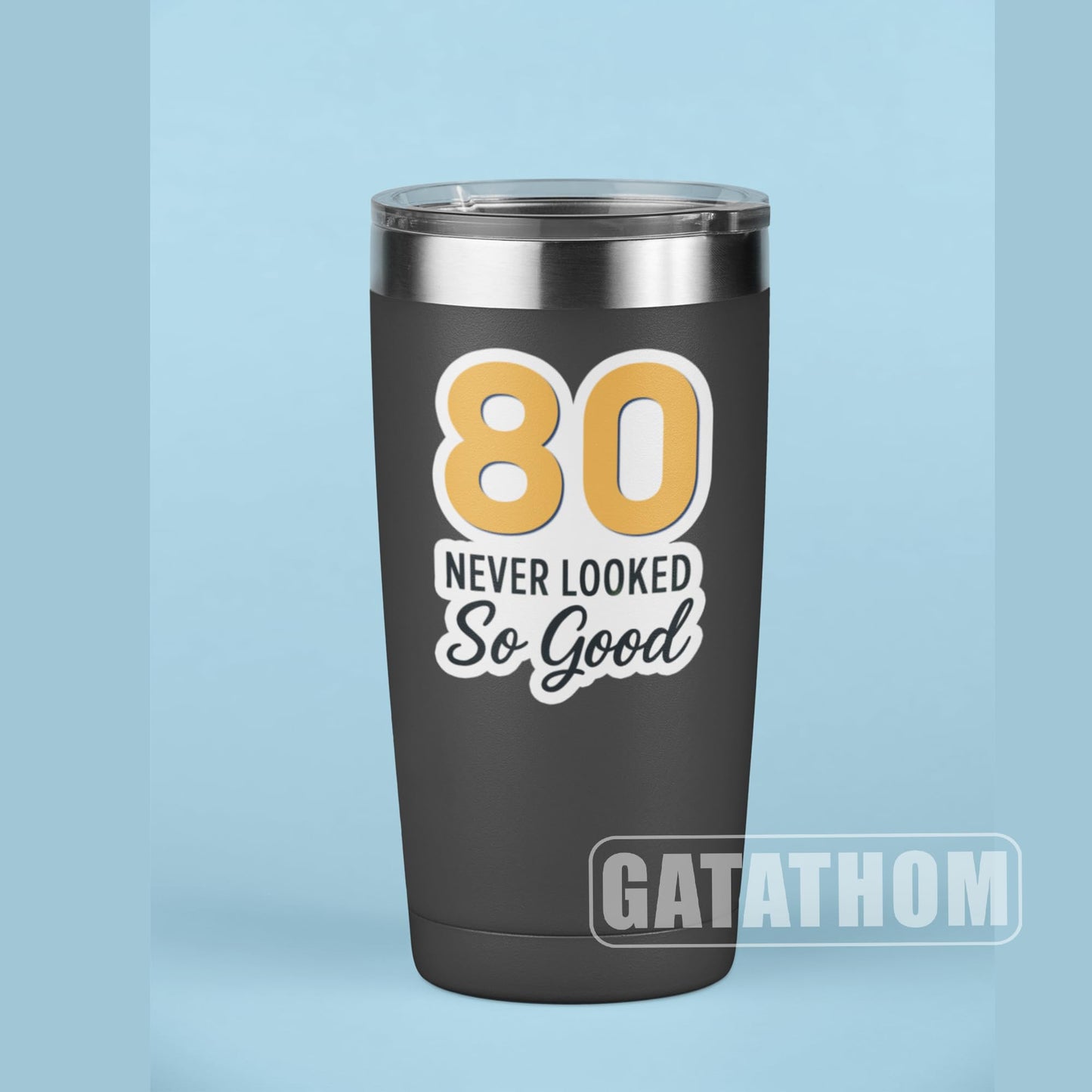 (3PCS) 83 Never Looked So Good Sticker – Happy 83th Birthday, Waterproof Vinyl Decals for Party Decor, Scrapbooking, Water Bottles, Laptops, Size 3" x 2.5" BST202