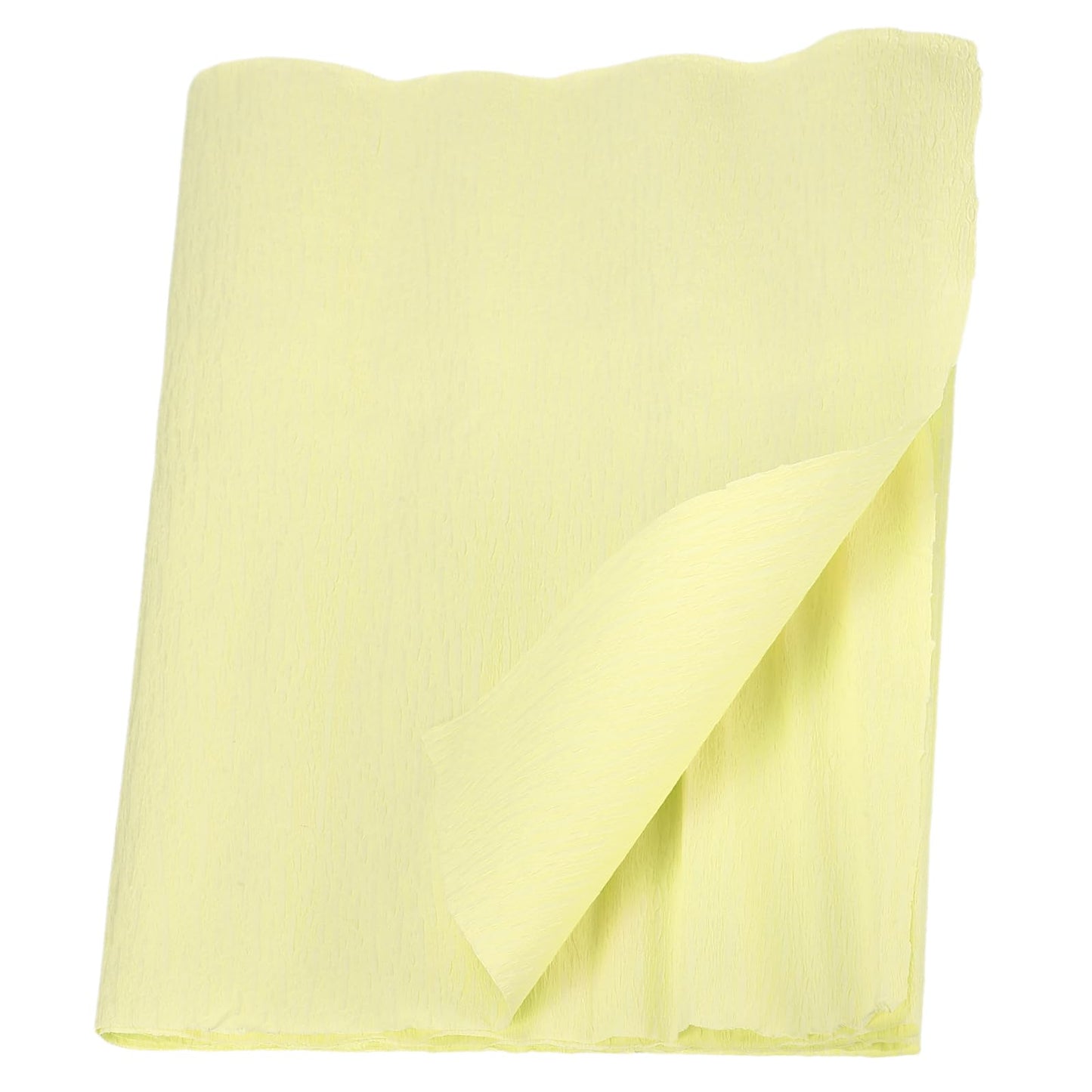 MECCANIXITY Crepe Paper Roll 7.5ft Long 20 Inch Wide for Wedding Ceremony Various Large Festivals Decoration, Light Champagne BST326L