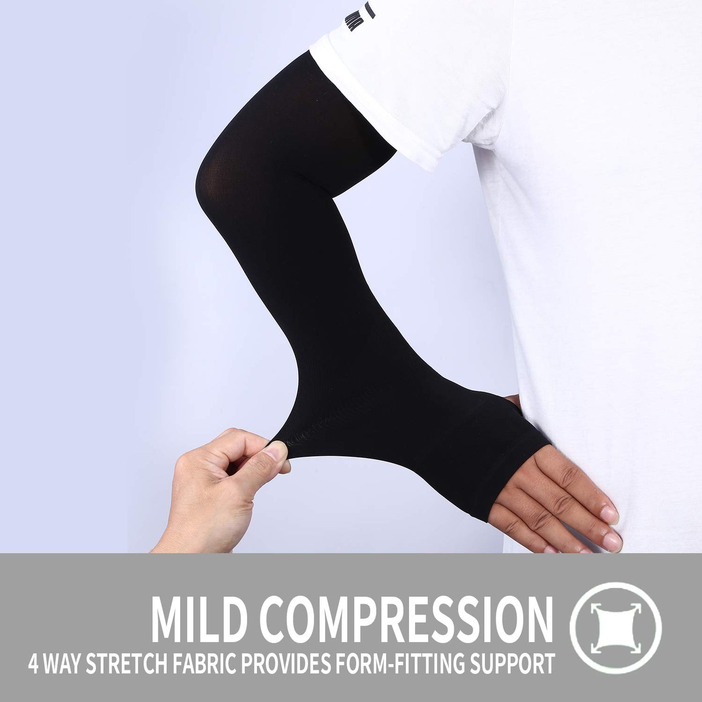 Arm Sleeves for Women Men Hand Cover Cooling Compression Arm Sleeve Tattoo Cover Up Sleeves to Cover Arm Warmers WN420