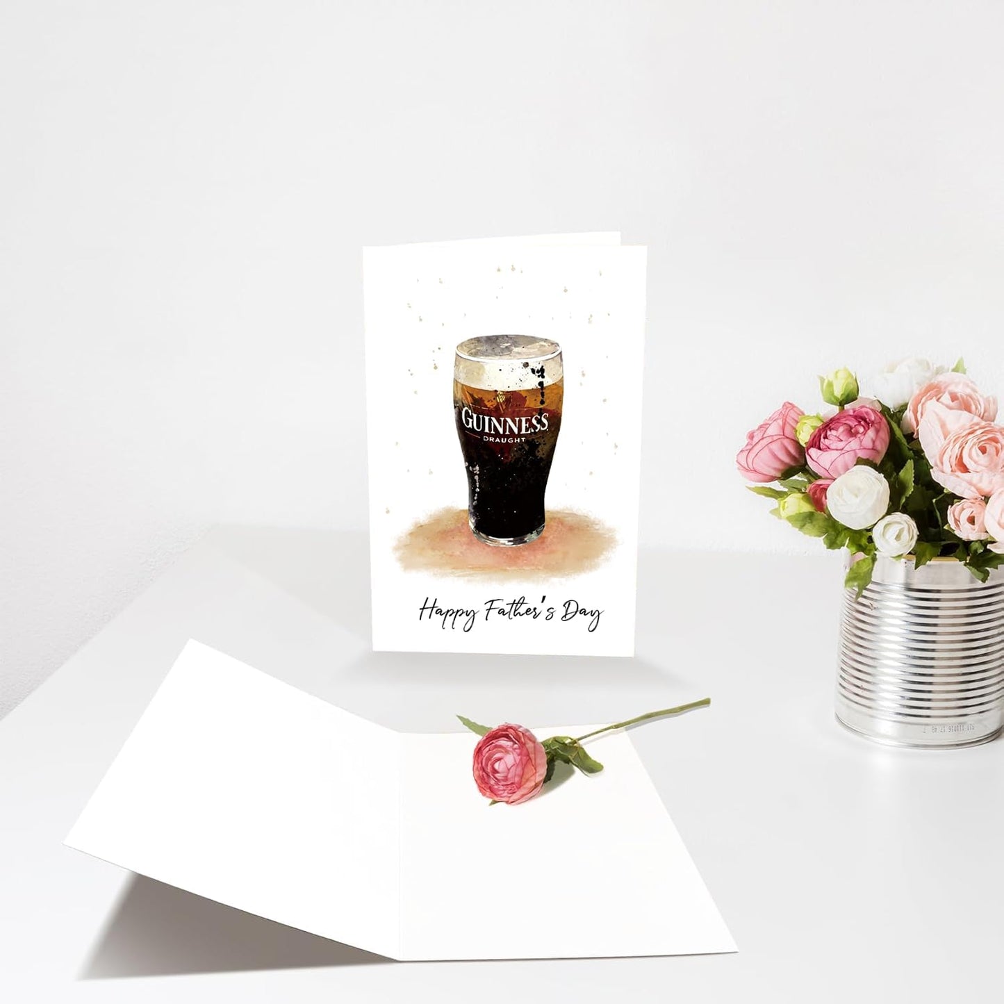 Funny Fathers Day Card for Dad Stepdad Bonus Dad Husband Grandpa, Humorous Happy Father's Day Card Gift from Son Daughter Grandson Granddaughter, Unique Fathers Day Card for Him BST202