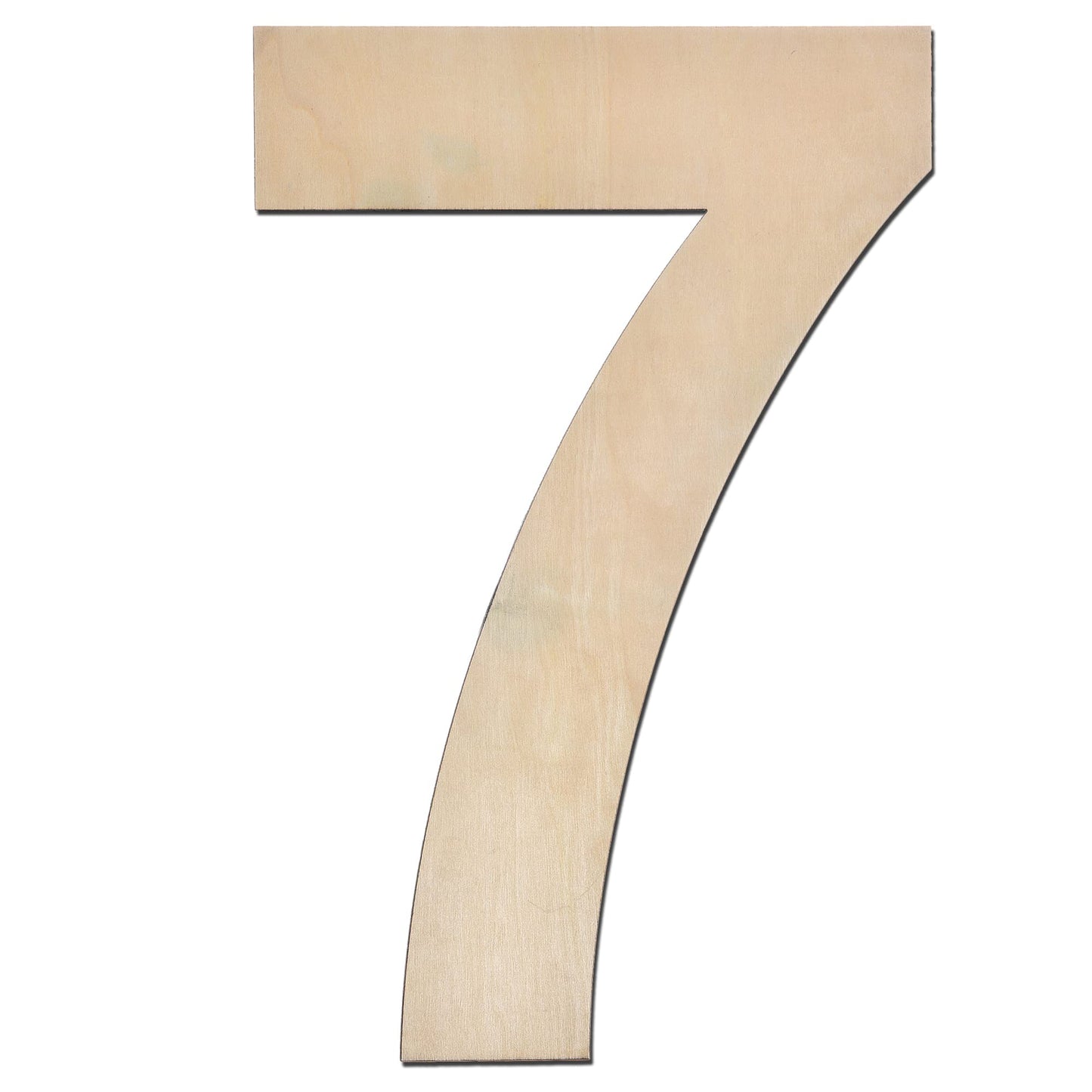 12 Inch Wooden Letter X, 1/4 Inch Thick Large Unfinished Wood Letter for Home Wall Decor, DIY Crafts BST220