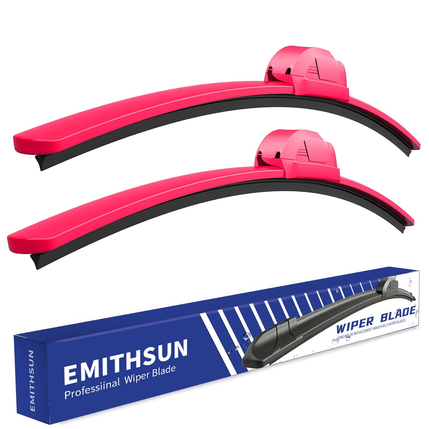 OEM QUALITY 26" + 22" Premium All-Seasons Stable And Quiet Windshield Wiper Blades(Set of 2) WN420