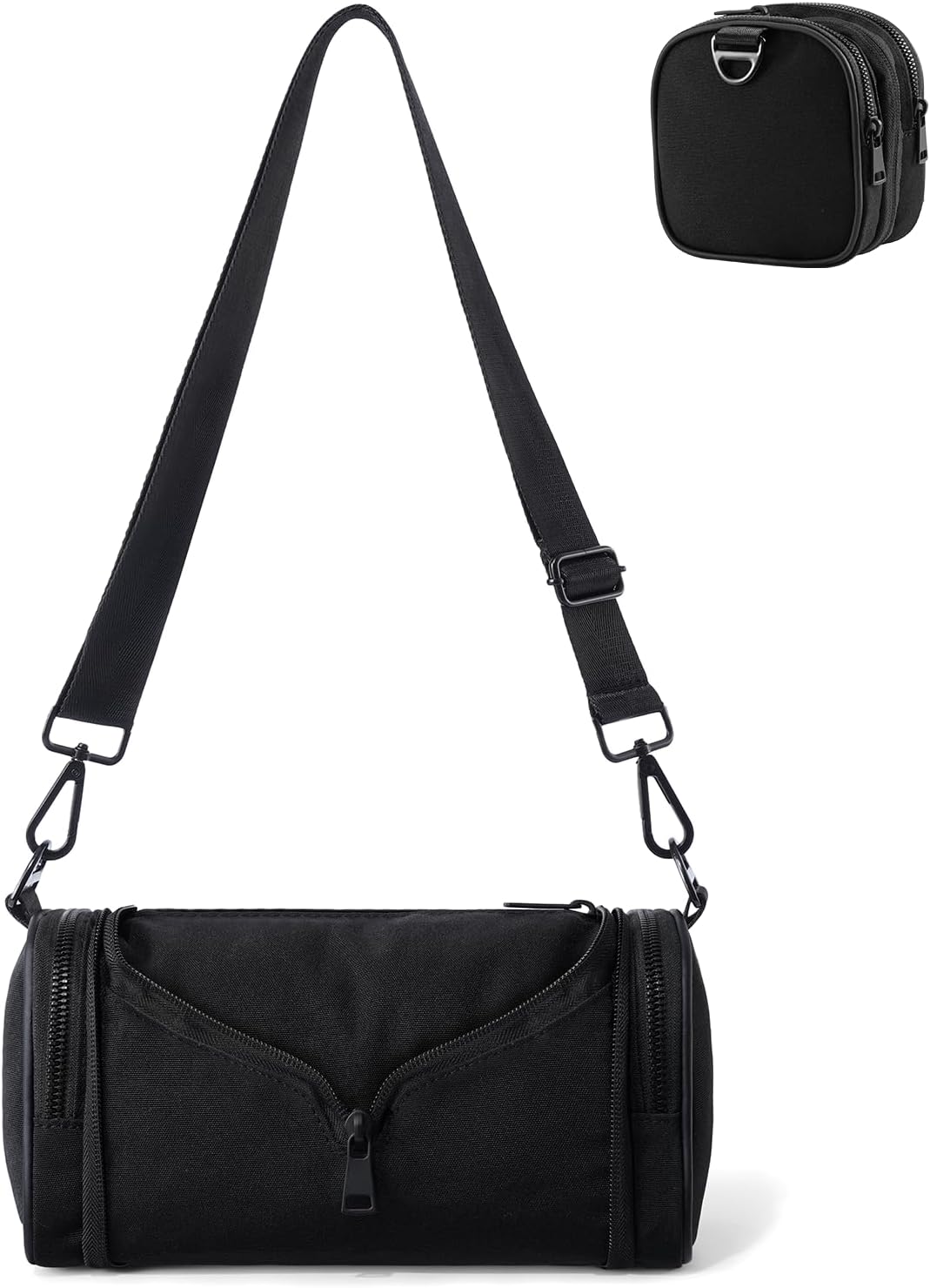 TOPEAST Sling Bag for Women, Anti-Theft Crossbody Bag with RFID Blocking & Small Water Bottle Holder for Travel BST202