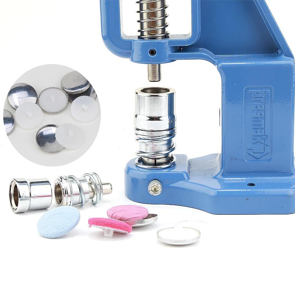 Fabric Cover Button Maker Die Mold Mould Tool for Hand Press Machine (Gray, 18L=0.45in(11.5 mm)) BST220
