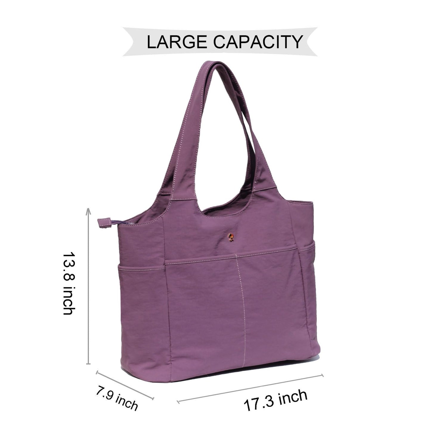 ESVAN Yoga Tote Bag Mat bag Women Shoulder Bags Carryall Tote for Travel Office Workout Gym Nurse Beach BST326H