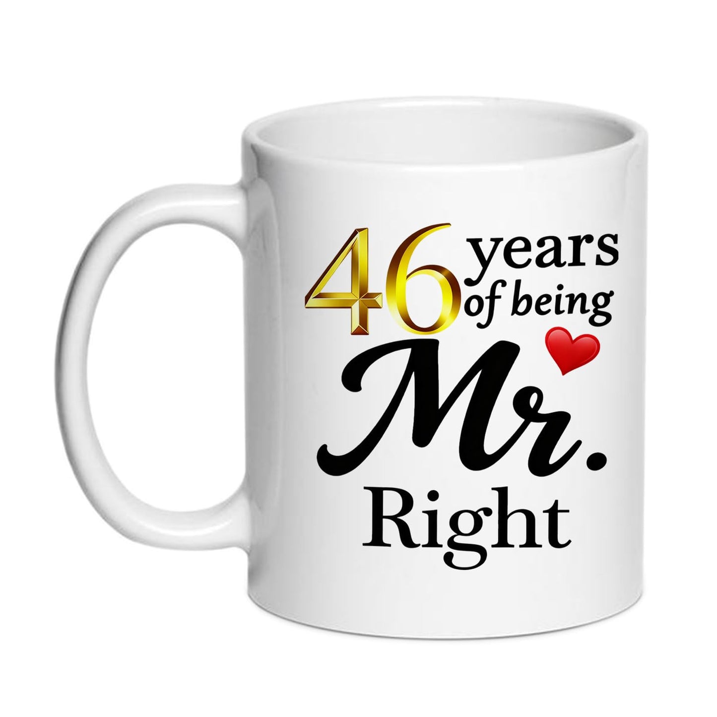 10 Year Anniversary For Couple Coffee Mugs Set of 2-10th Wedding Gifts Decorations for Parents Grandparents Husband Wife Him Her 11oz (10th) BST220