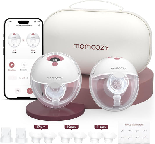 Momcozy M5 Smart APP Controlled Wearable Breast Pump 42