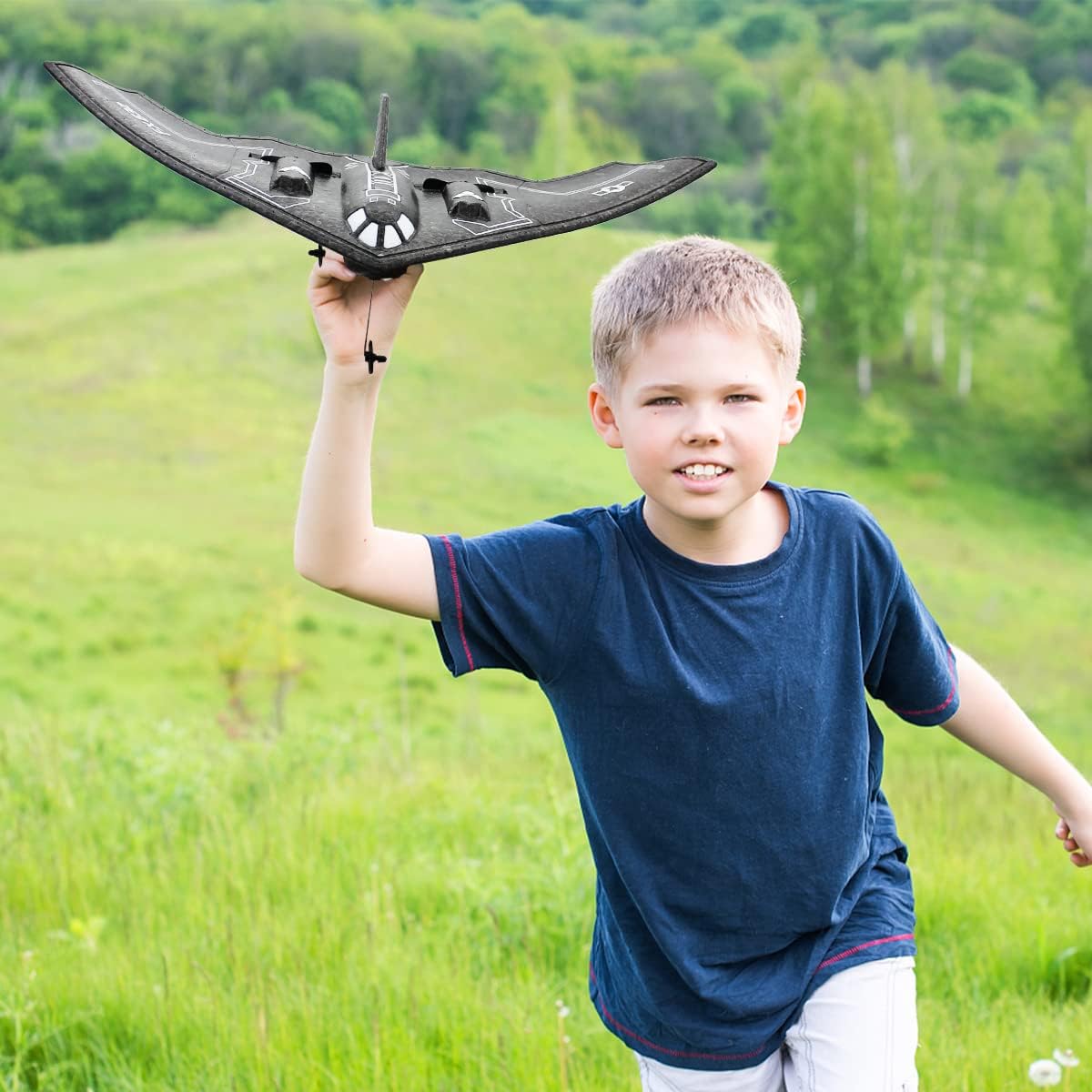 RC Airplane Remote Control B-2 Spirit Stealth Bomber Plane 62