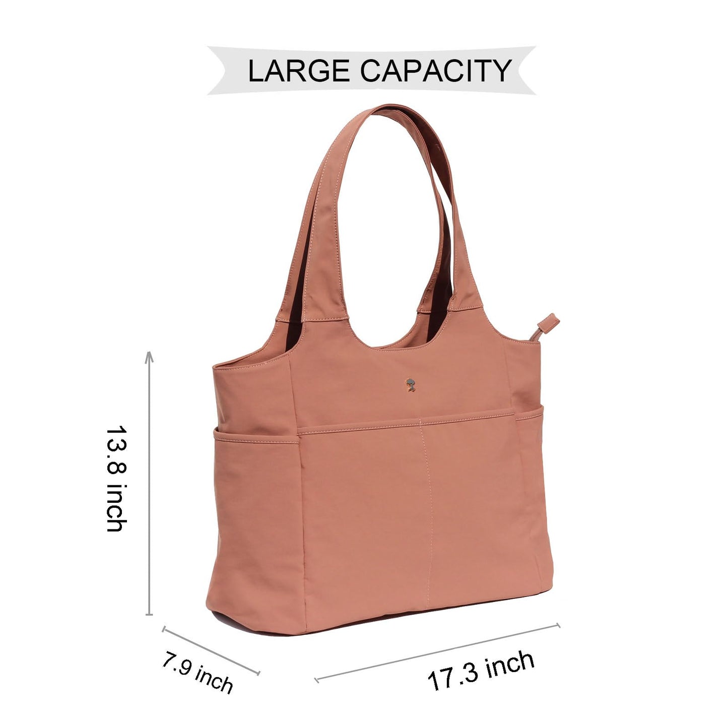 ESVAN Yoga Tote Bag Mat bag Women Shoulder Bags Carryall Tote for Travel Office Workout Gym Nurse Beach BST326H