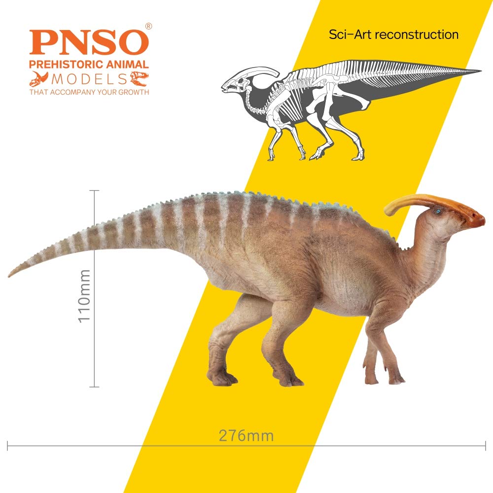 PNSO Prehistoric Dinosaur Models (44 Wyatt The Parasaurolophus) RD3