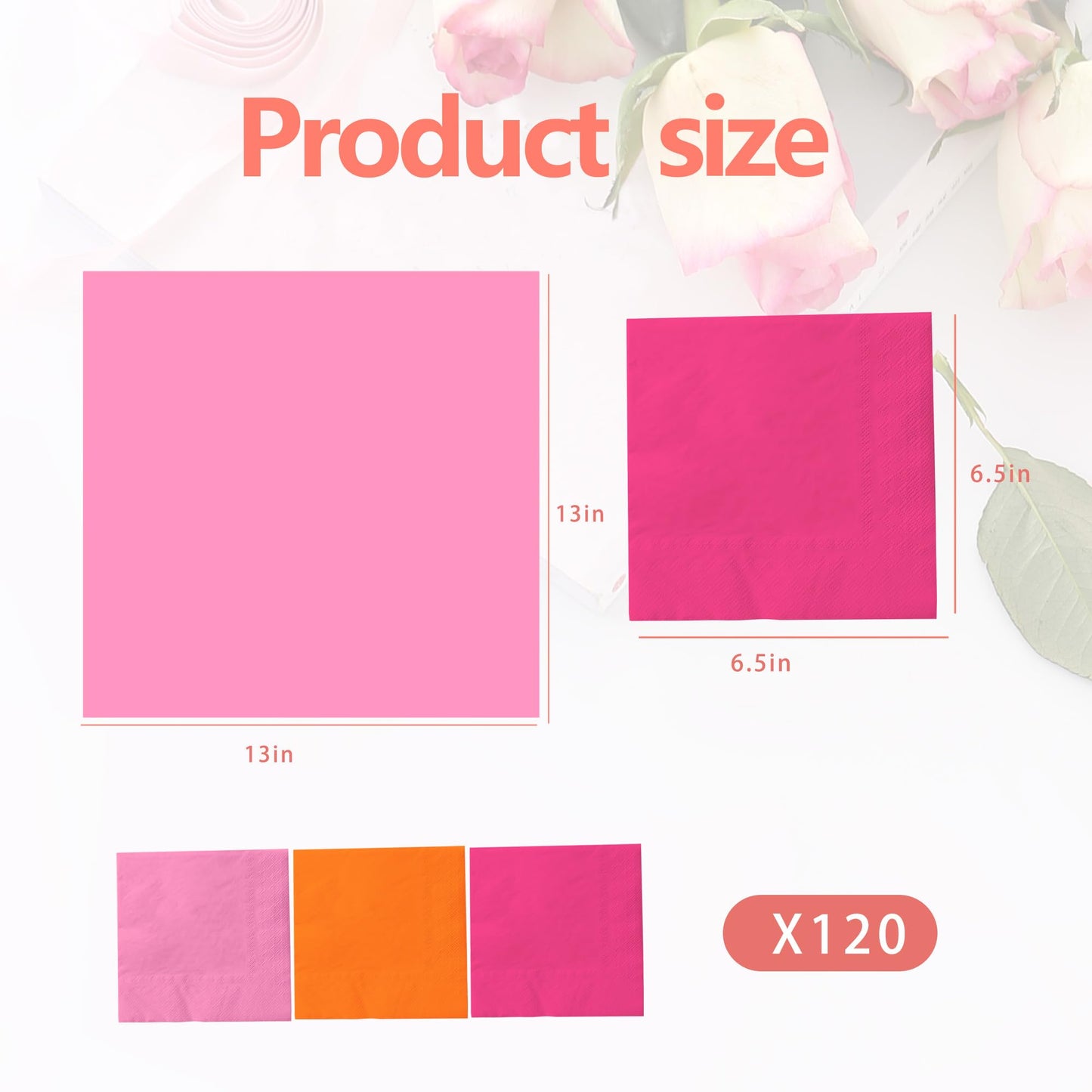 60Pcs Galentines Day Paper Napkins,Pink Heart Galentine's Gang Napkins for Girl Ladies Valentine‘s Day Party Supplies (Galentines Day) BST326L